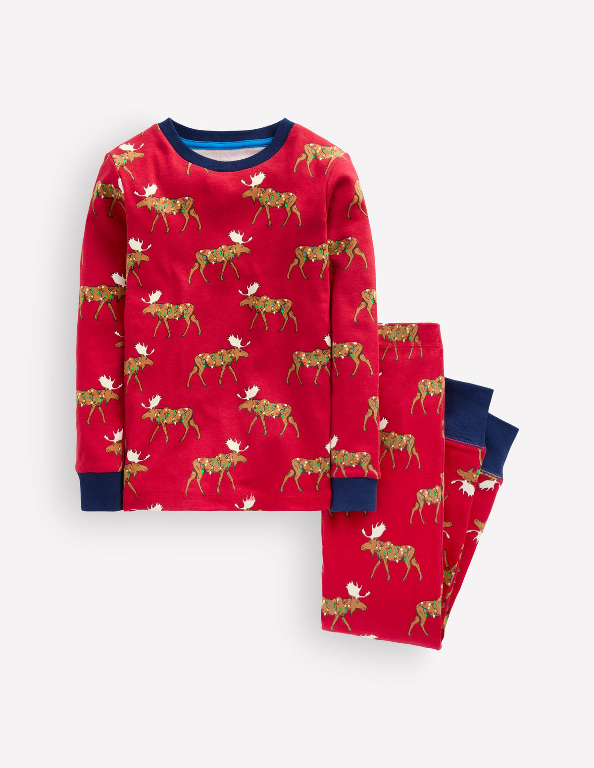 Snug Glow-in-the-dark Pyjamas-Moose - Image 1