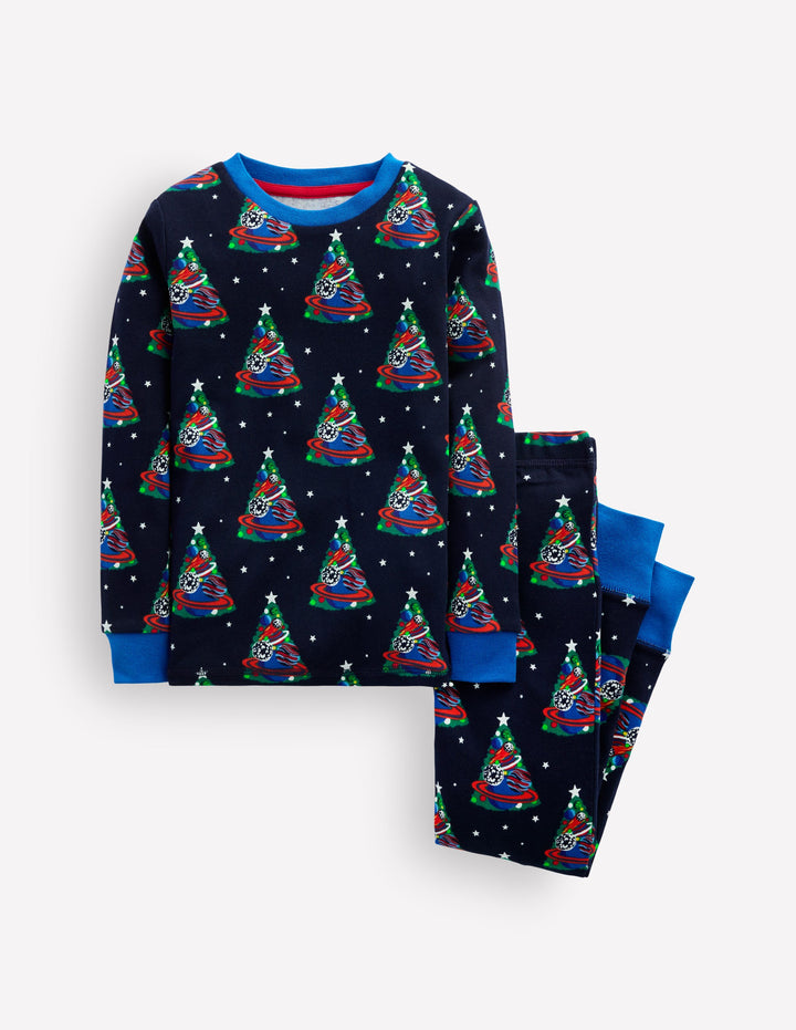 Snug Glow-in-the-dark Pyjamas-Solar Christmas Tree
