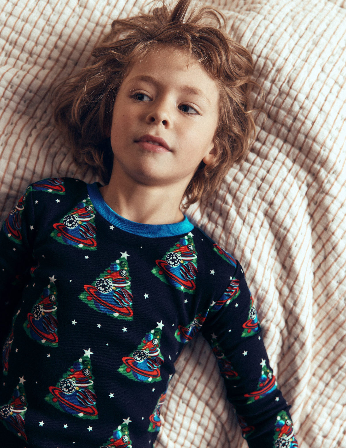 Snug Glow-in-the-dark Pyjamas-Solar Christmas Tree - Image 2