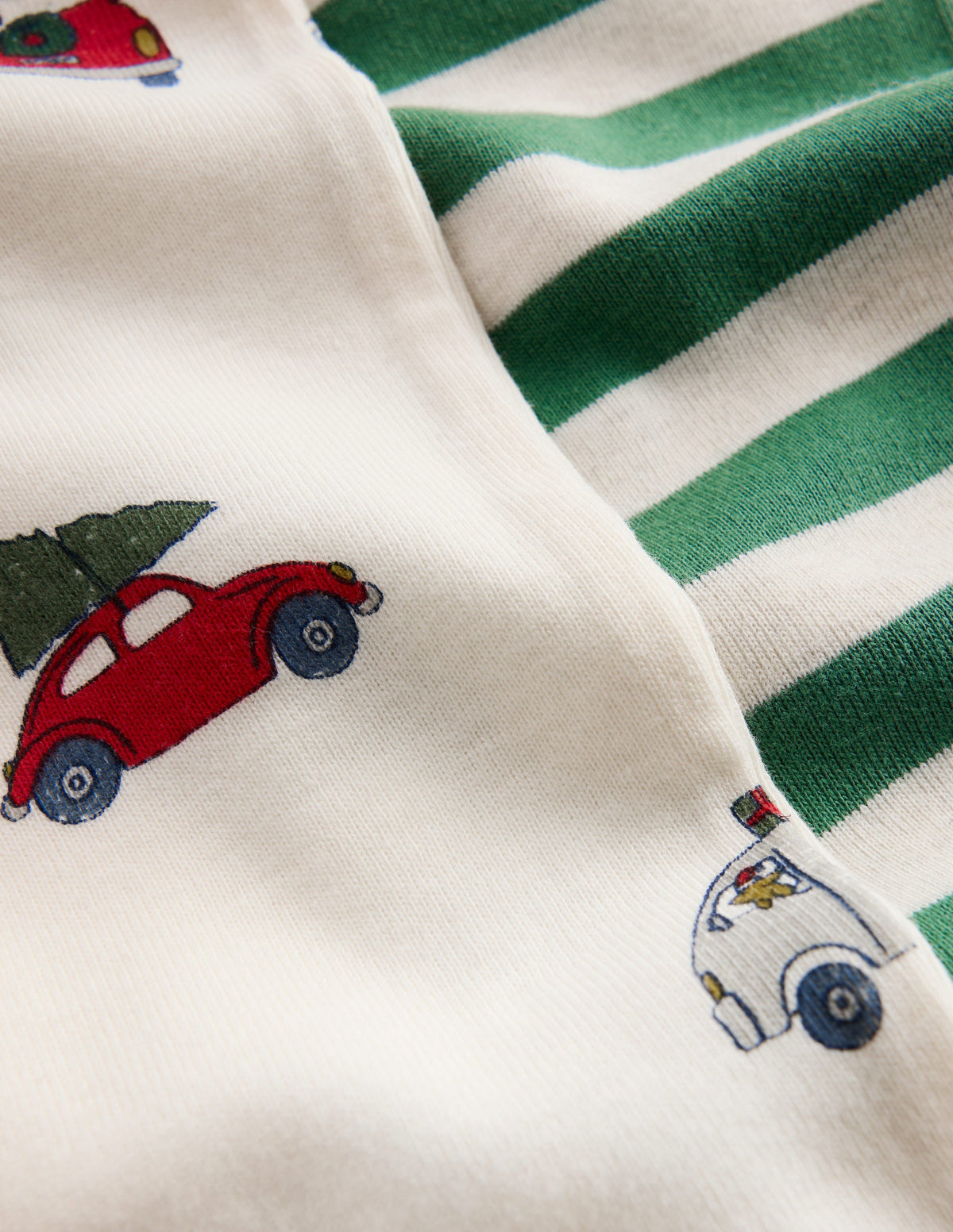 Snug Twin Pack Pyjamas-Festive Cars - Image 3