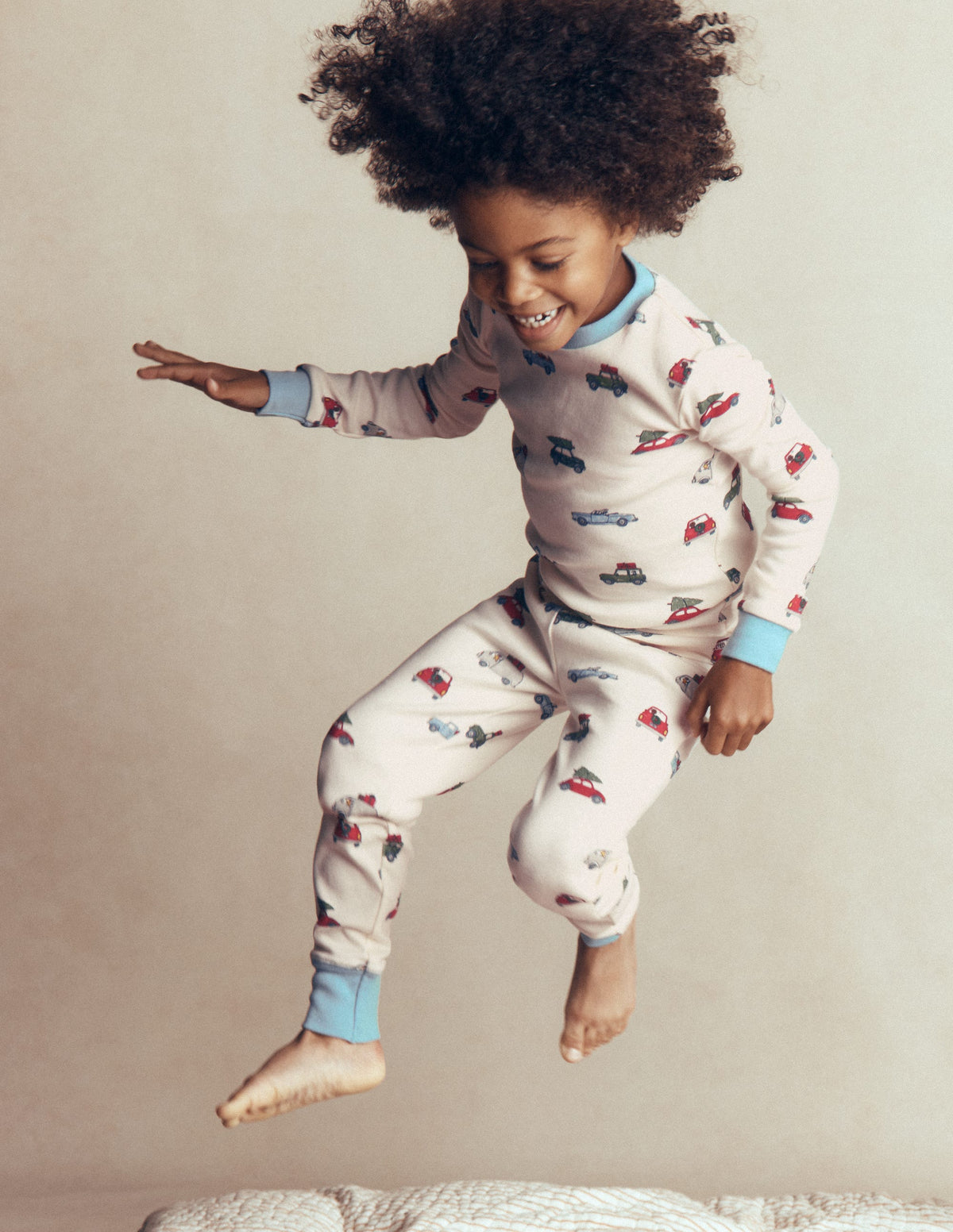 Snug Twin Pack Pyjamas-Festive Cars - Image 6