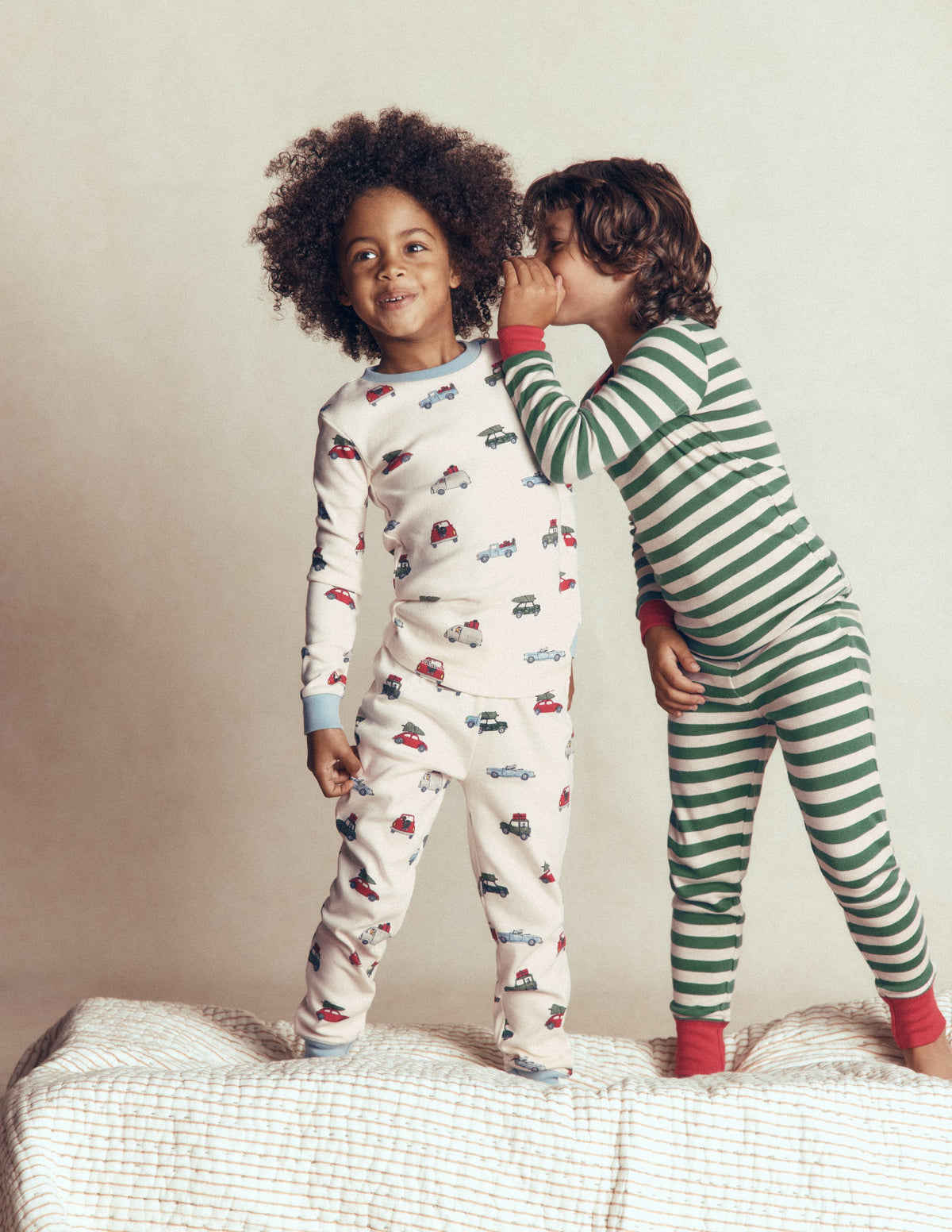 Snug Twin Pack Pyjamas-Festive Cars-7
