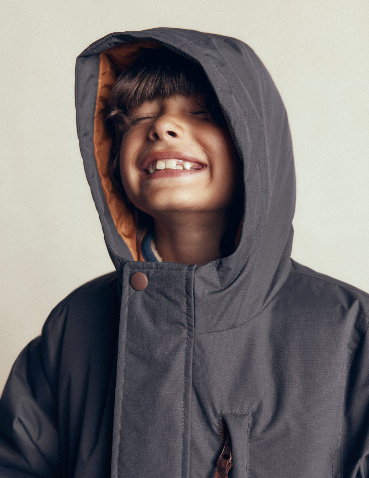 4-in-1 Waterproof Coat-Graphite - Image 2