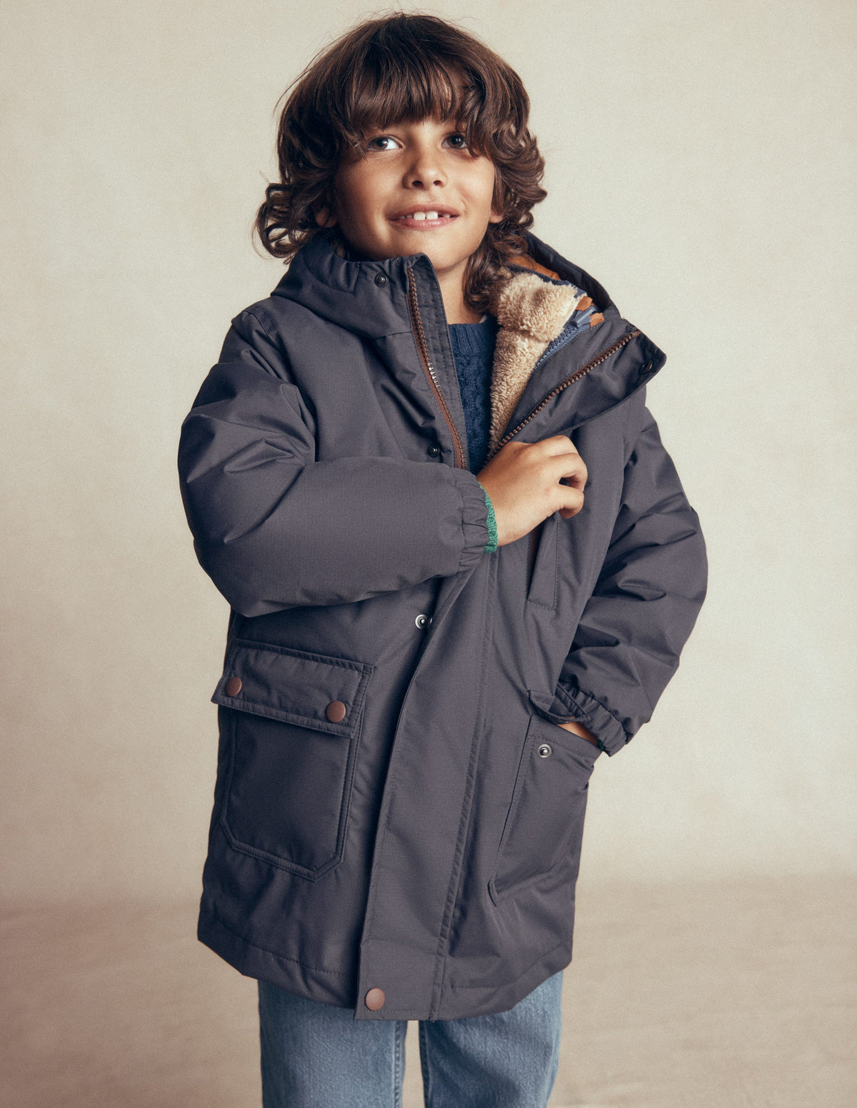 4-in-1 Waterproof Coat-Graphite-3