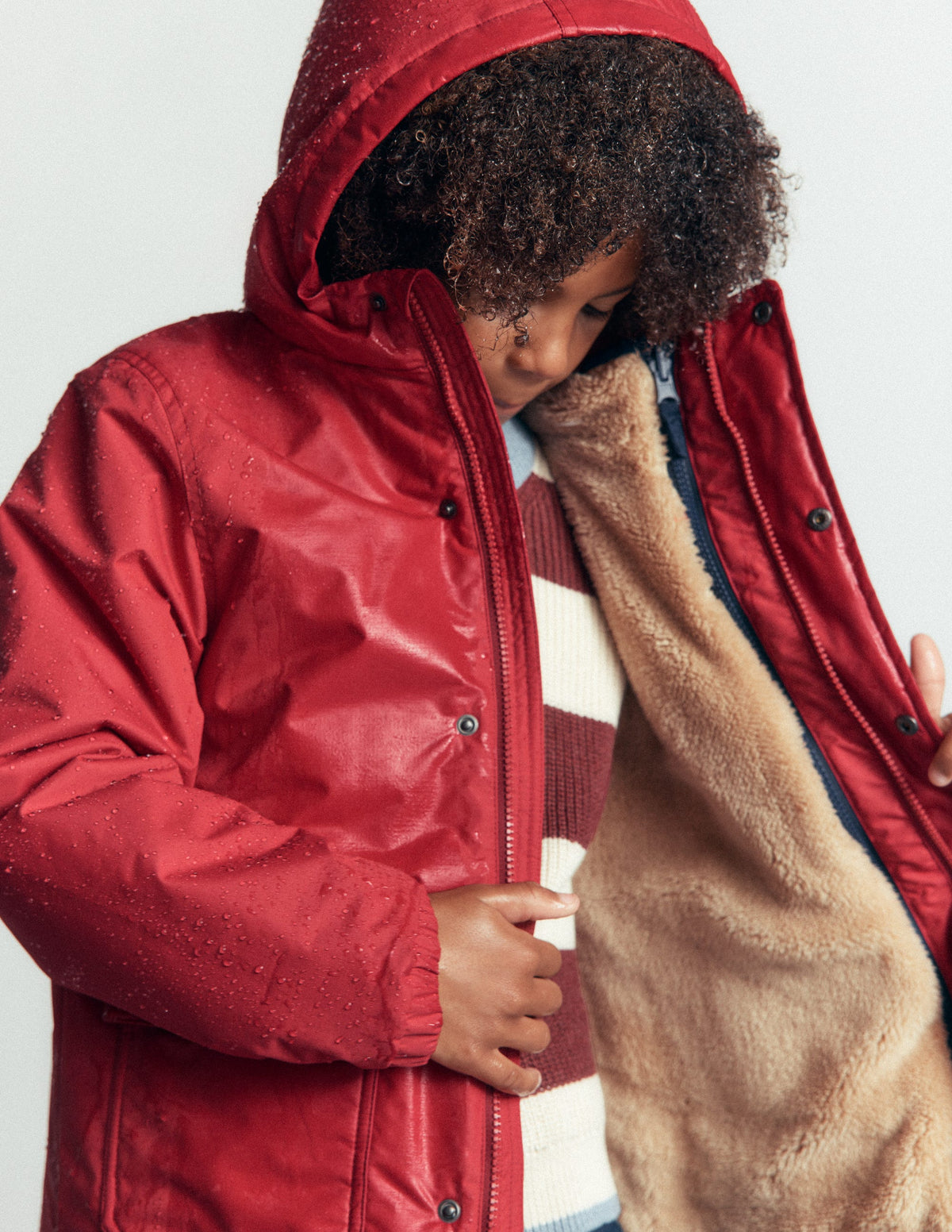4-in-1 Waterproof Coat-Rust-9