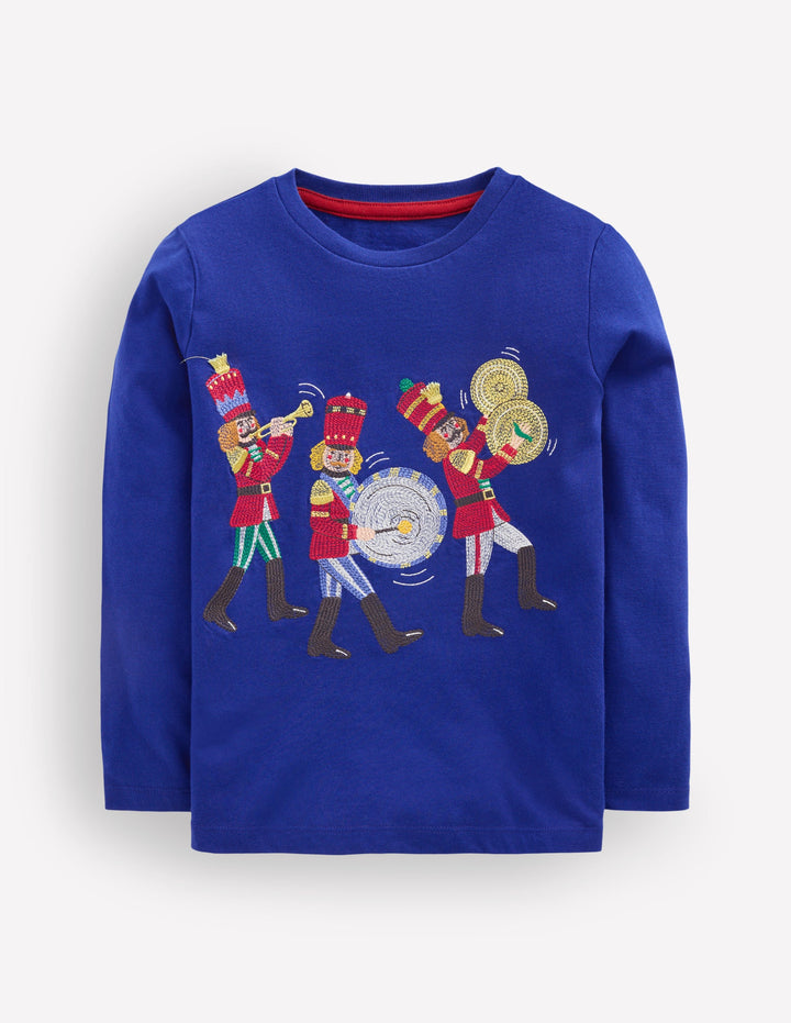 Superstitch Long Sleeve Top-Christmas Marching Band