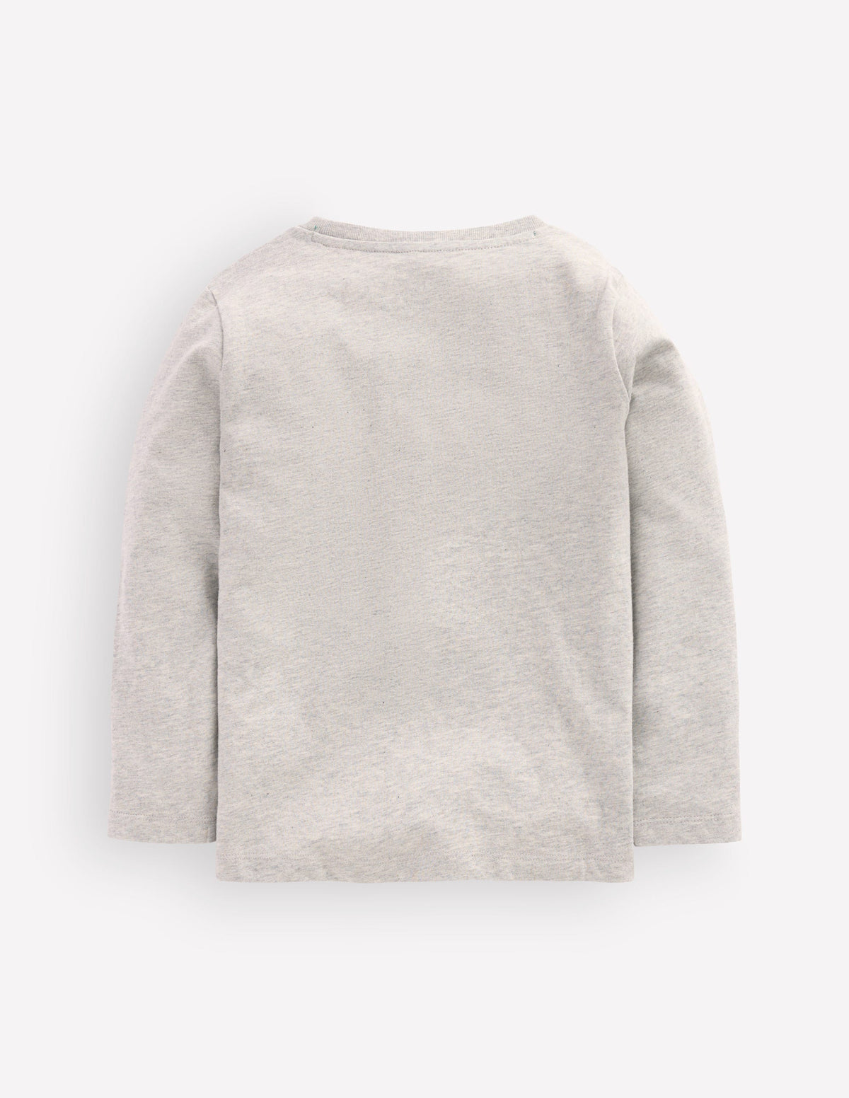 Longsleeve Superstitch T-shirt-Grey Marl Scenic Bear - Image 2