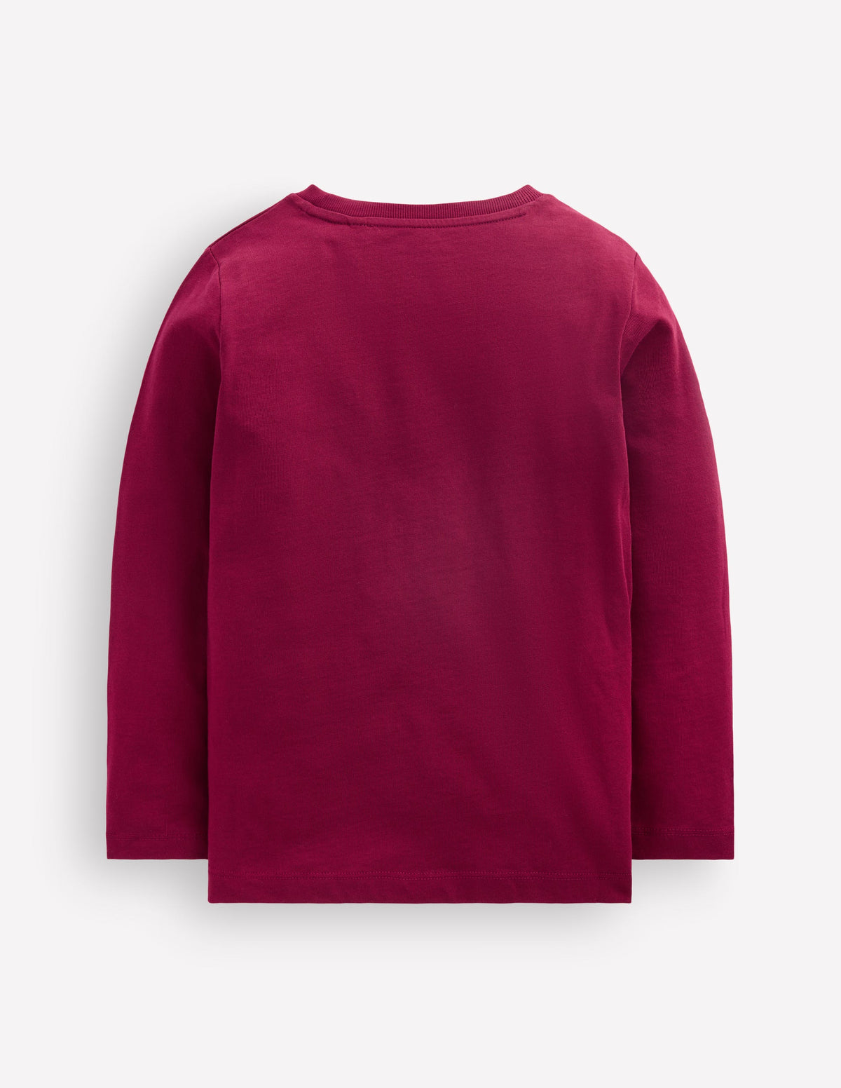 Long Sleeve Printed T-shirt-Red Steam Train-3