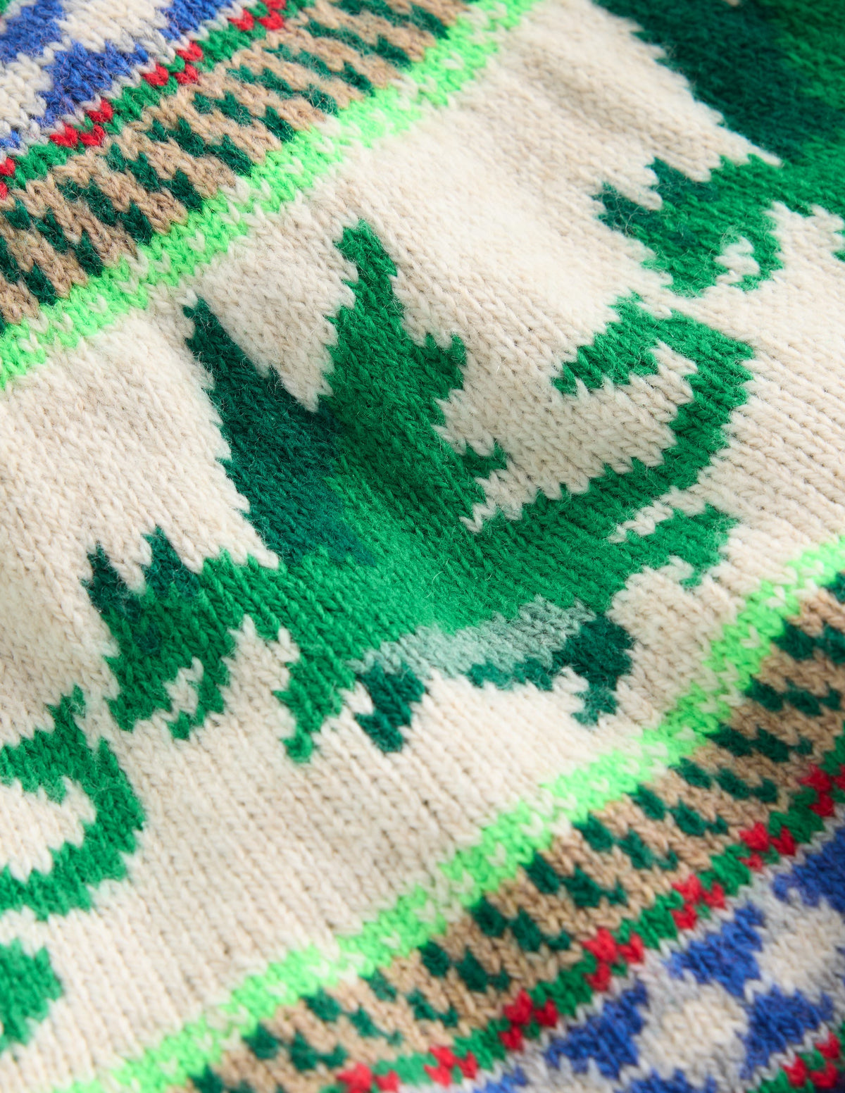 Fair Isle Jumper-College Navy Dragon - Image 3