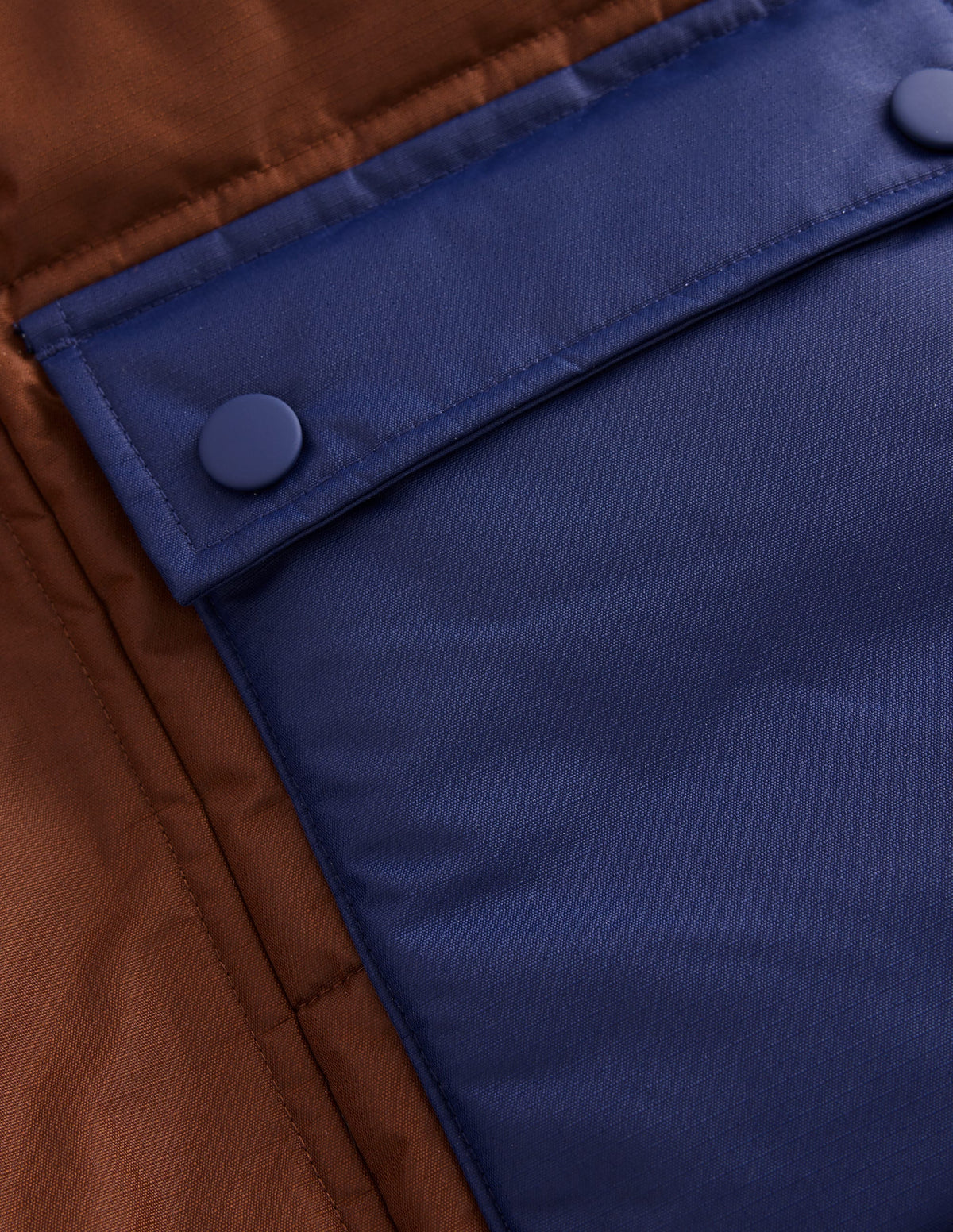 Fleece Lined Padded Coat-Raw Umber-3
