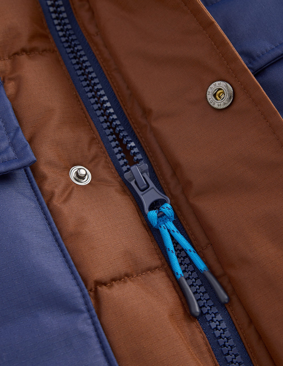 Fleece Lined Padded Coat-Raw Umber-4