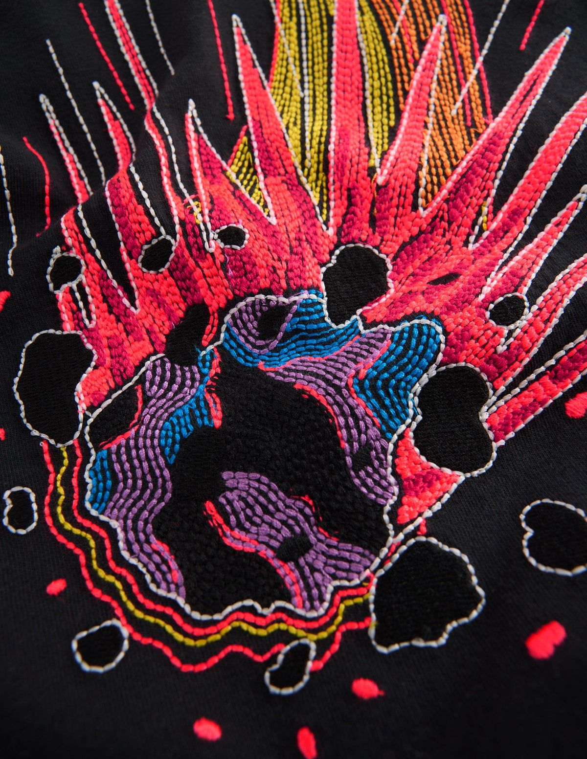 Glow Superstitch T-shirt-PHANTOM COMET - Image 5