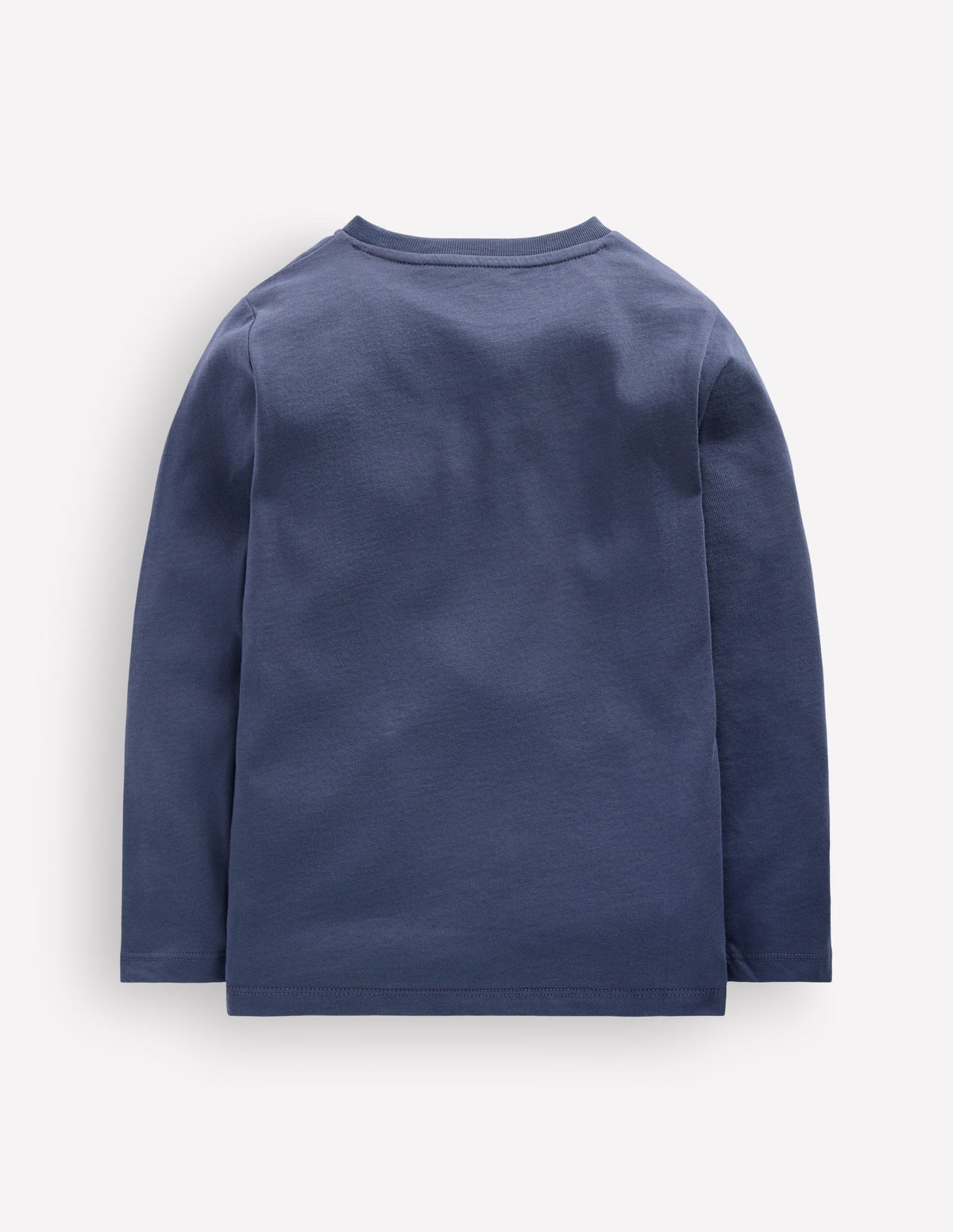 Long Sleeve Glow T-shirt-Vintage Indigo Christmas Space - Image 3