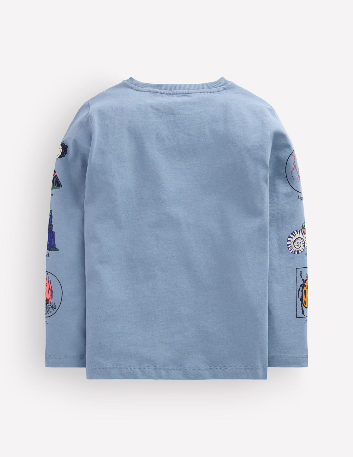 Long Sleeve Glow T-shirt-French Blue, Landscapes-5