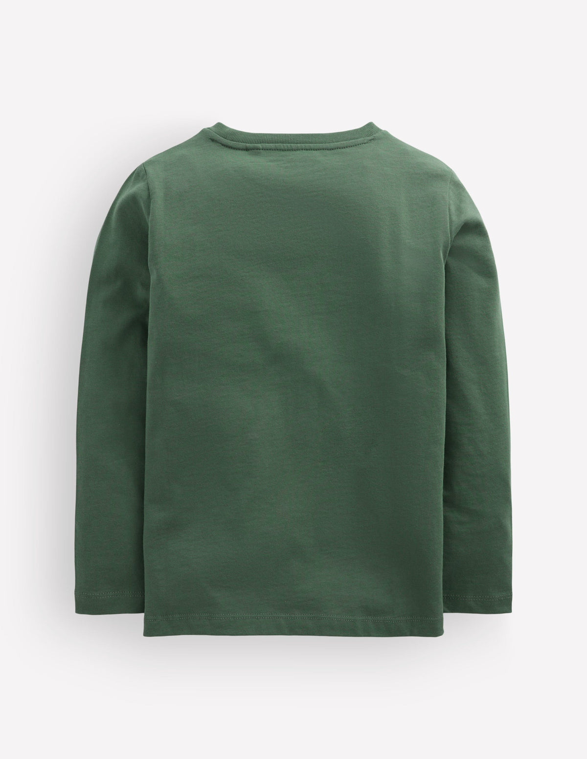 Long Sleeve Glow T-shirt-Bottle Green, Toxic Nature - Image 5