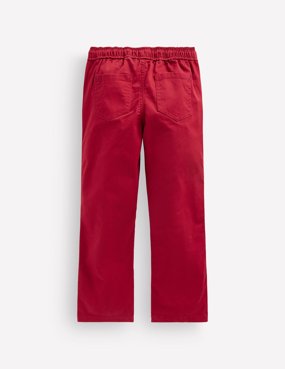 Slim Pull-on Trousers-Rythmic Red-2