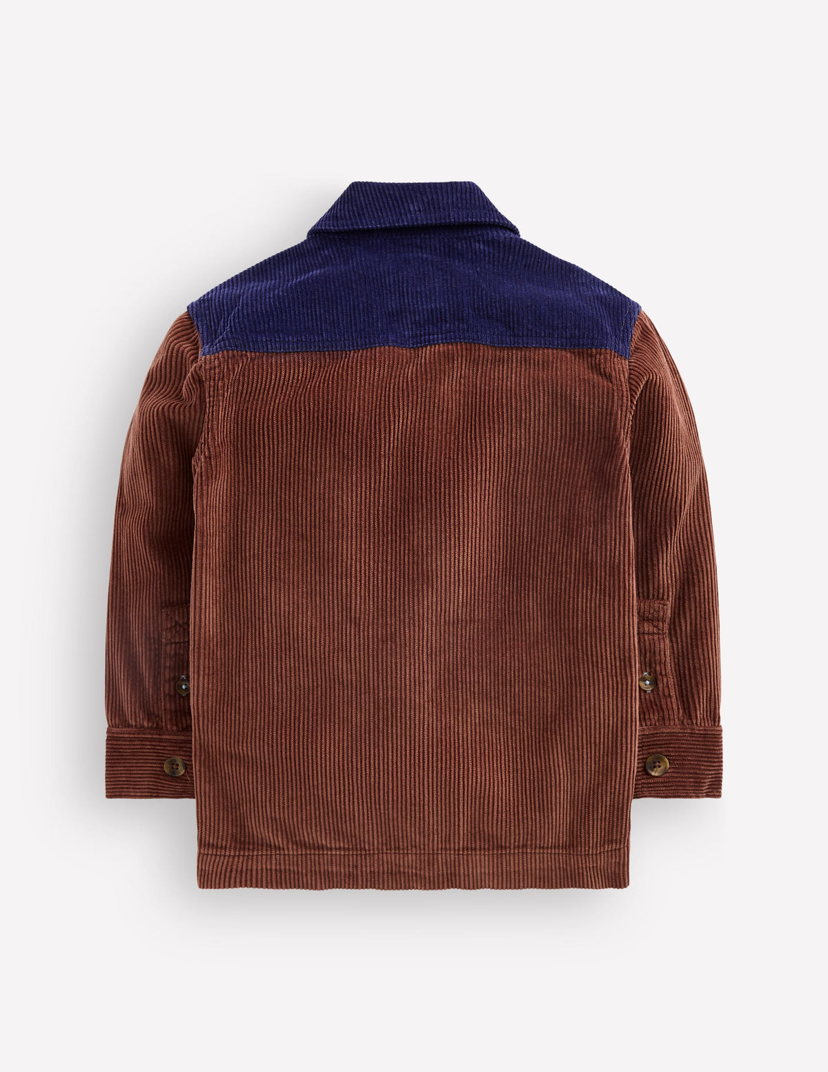 Front Pocket Overshirt-Woodland Brown - Image 2