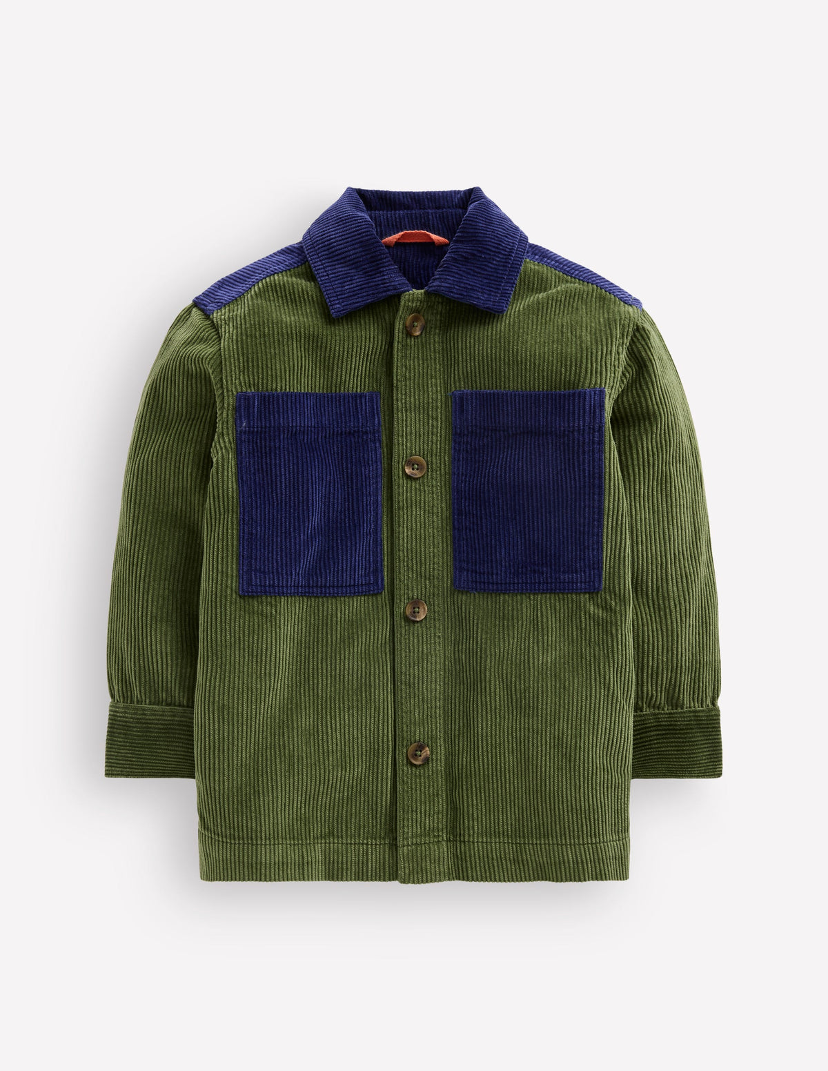 Front Pocket Overshirt-Brunswick Green-1
