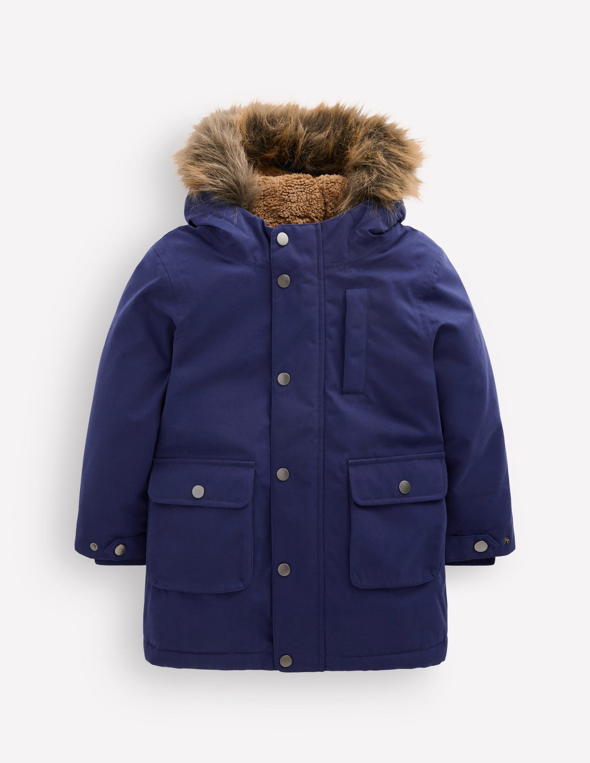 Authentic Waterproof Parka-Navy-1