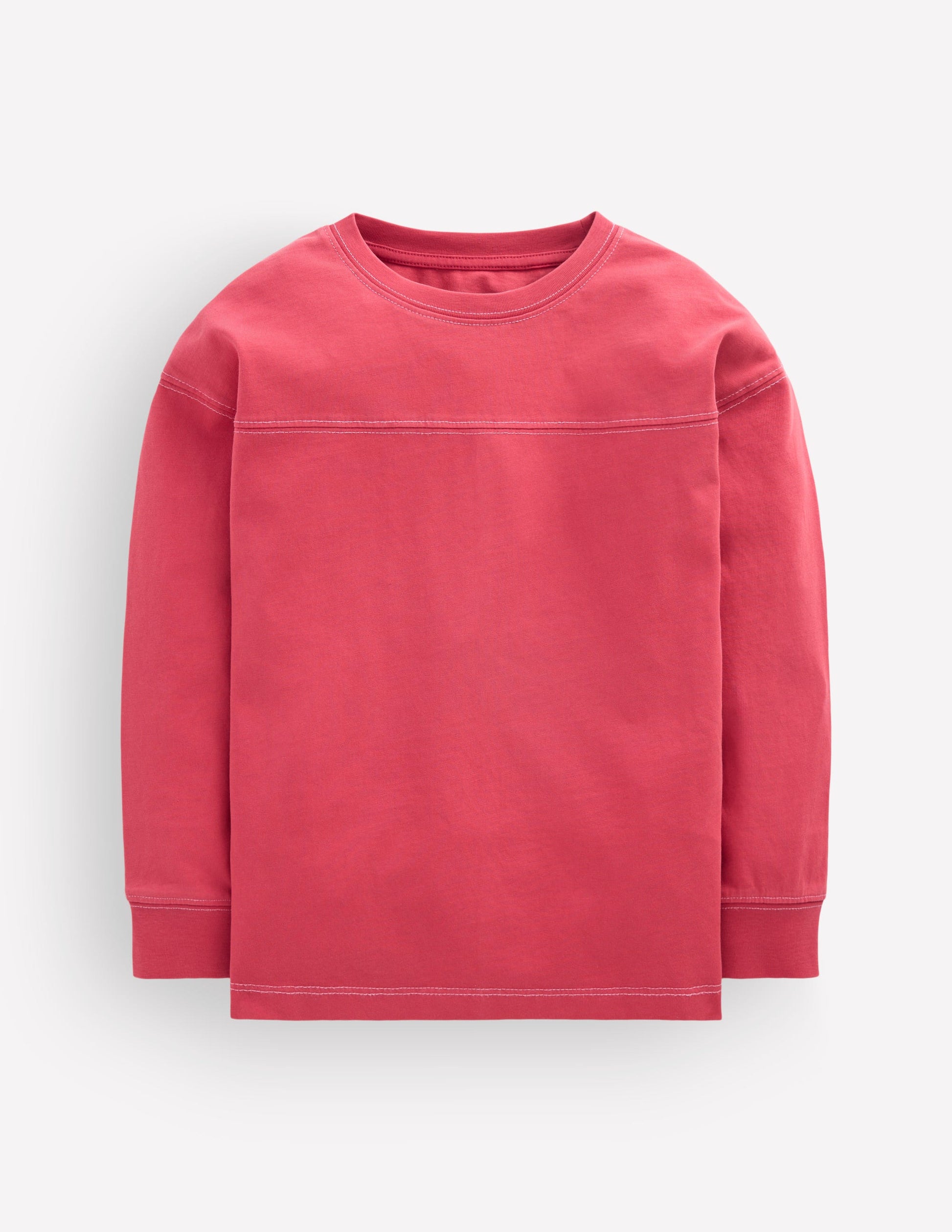 Garment Dye Cut & Sew T-shirt-Winter Blush-1