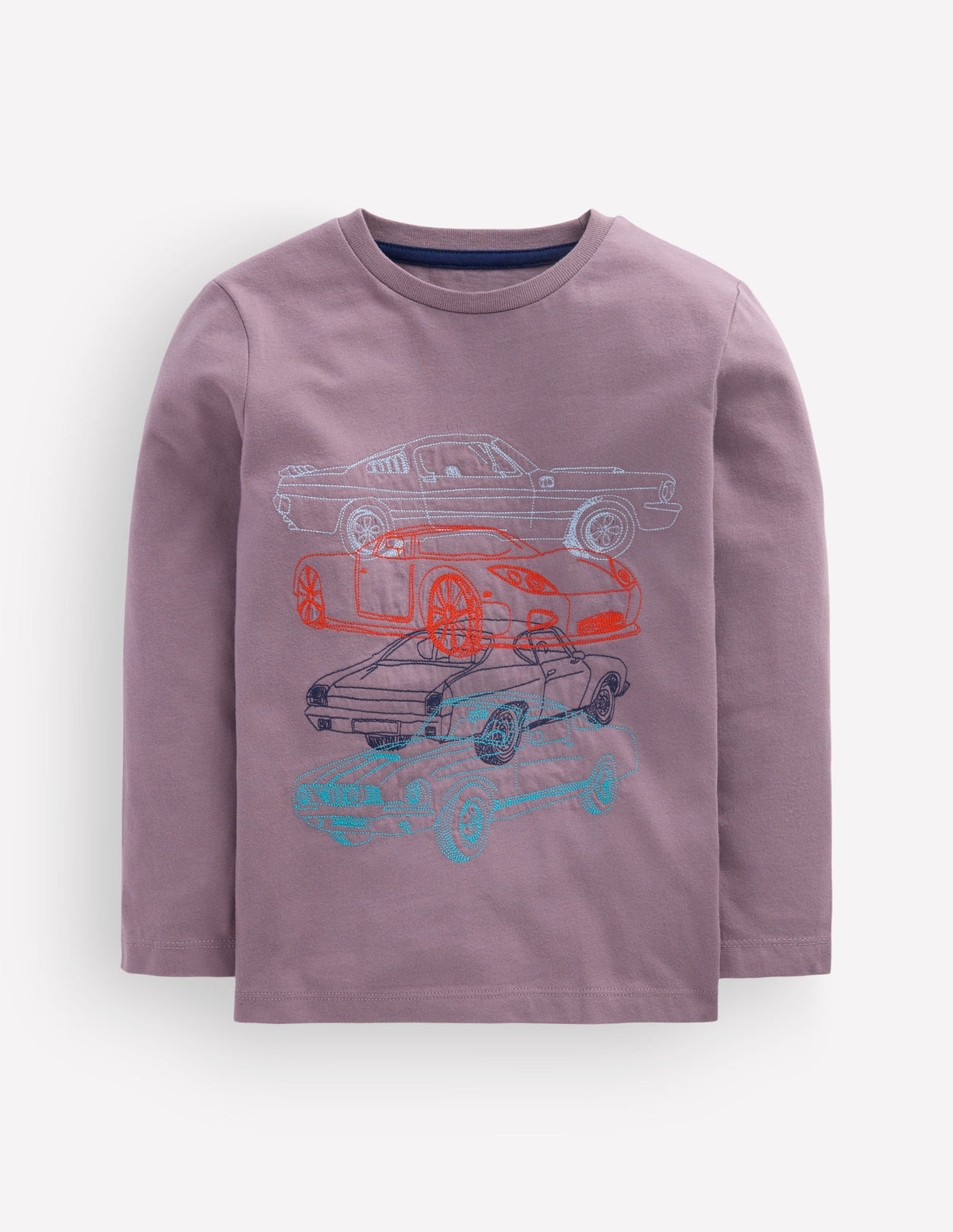 Stacking Superstitch T-shirt-GREY RIDGE COOL CARS - Image 1