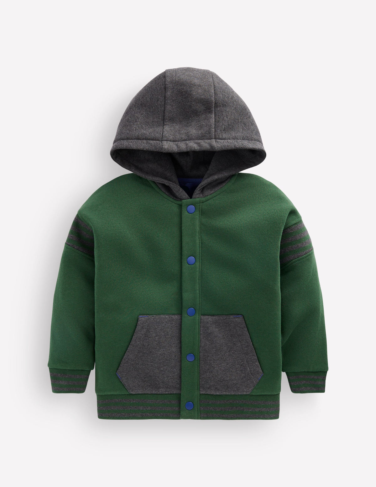 Varsity Hoodie-Hunter Green - Image 1