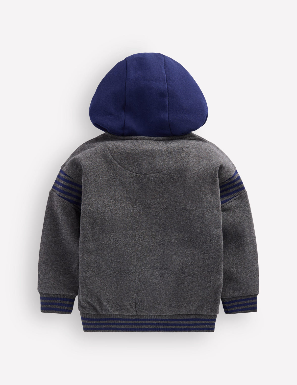 Varsity Hoodie-Charcoal Marl-2
