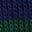 Cosy Textured Stripe T-shirt-Forest Green / College Navy