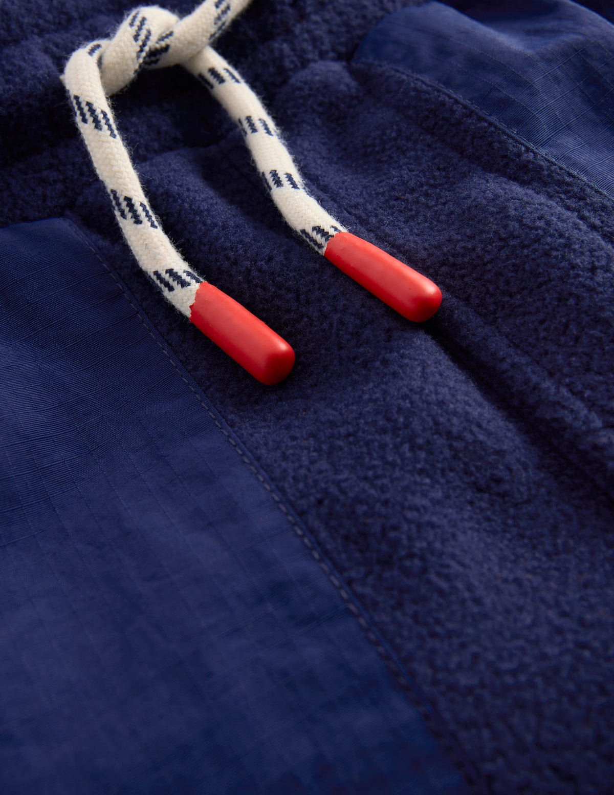 Warrior Knee Fleece Joggers-Denim Blue - Image 3