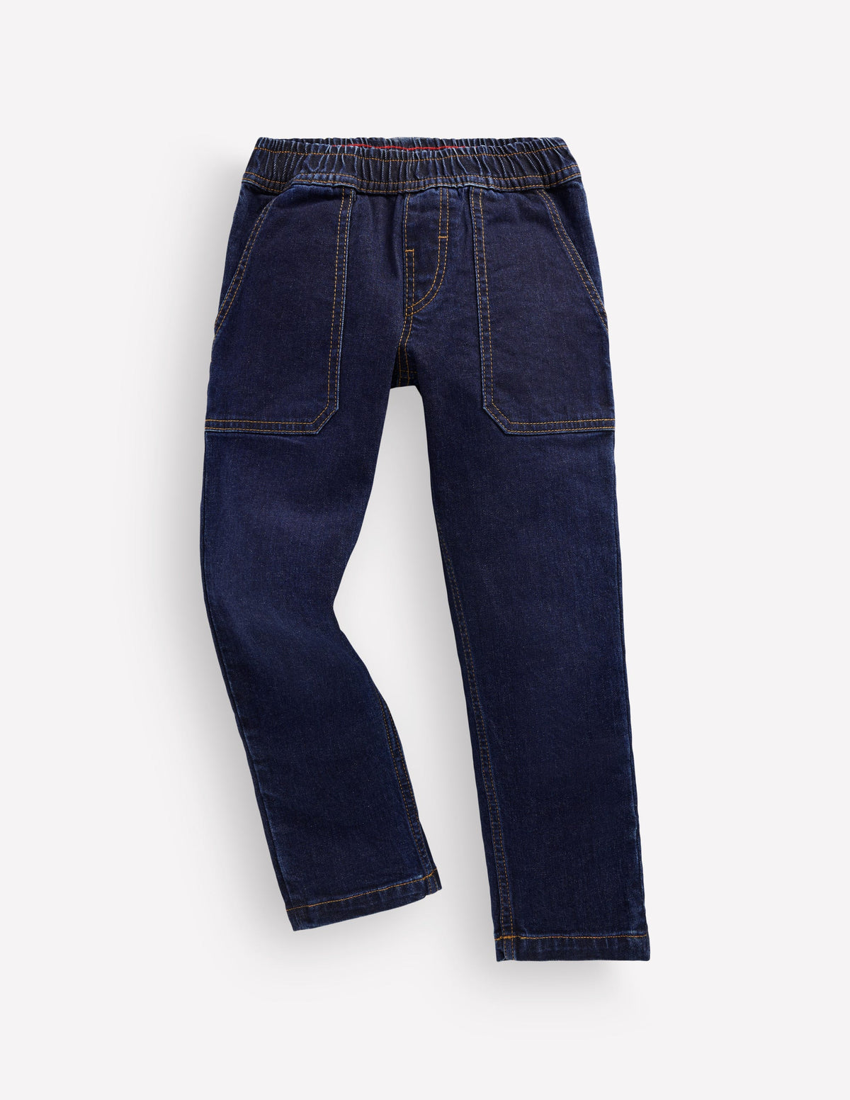 Pull-On Jeans-Dark Wash-1