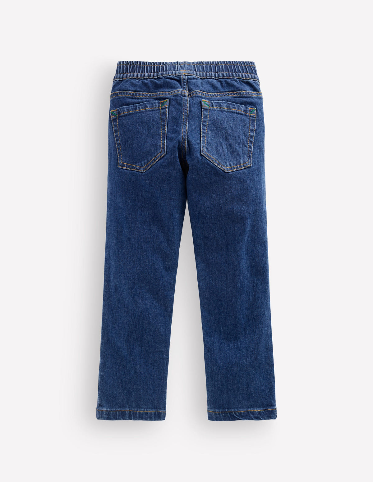 Pull-On Jeans-Mid Wash-2