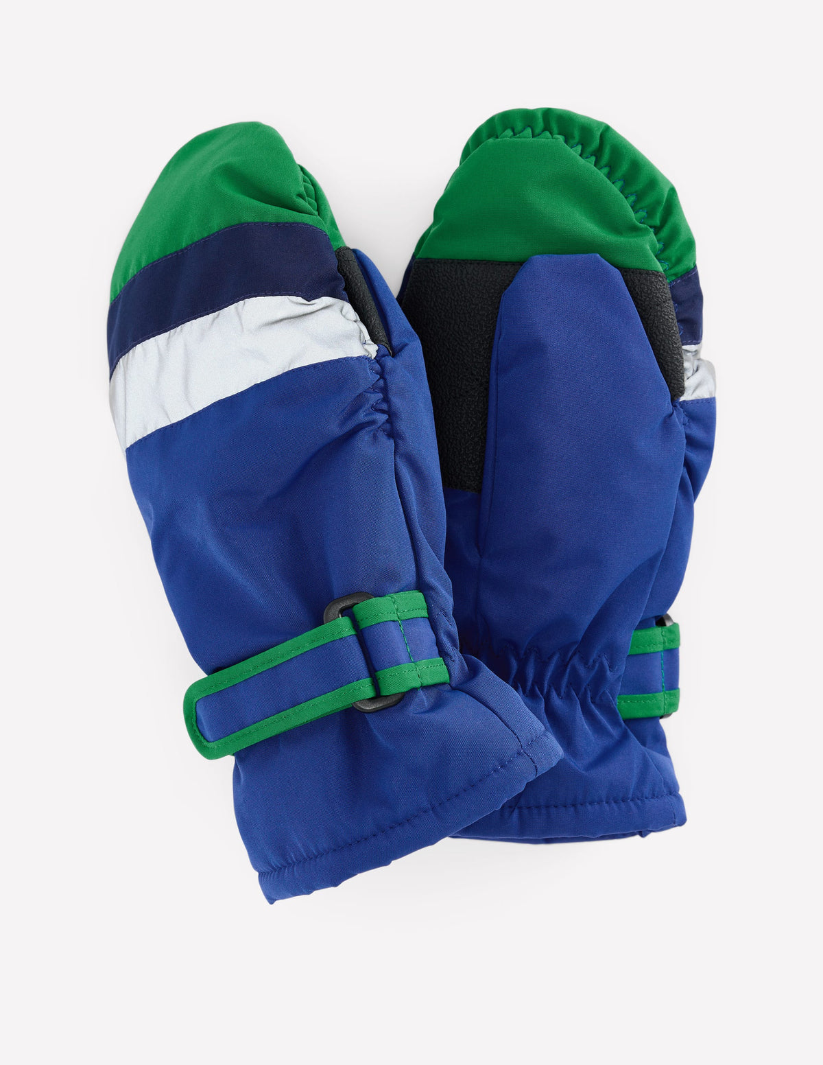 All Weather Mittens-Sapphire Blue Colour Block - Image 1