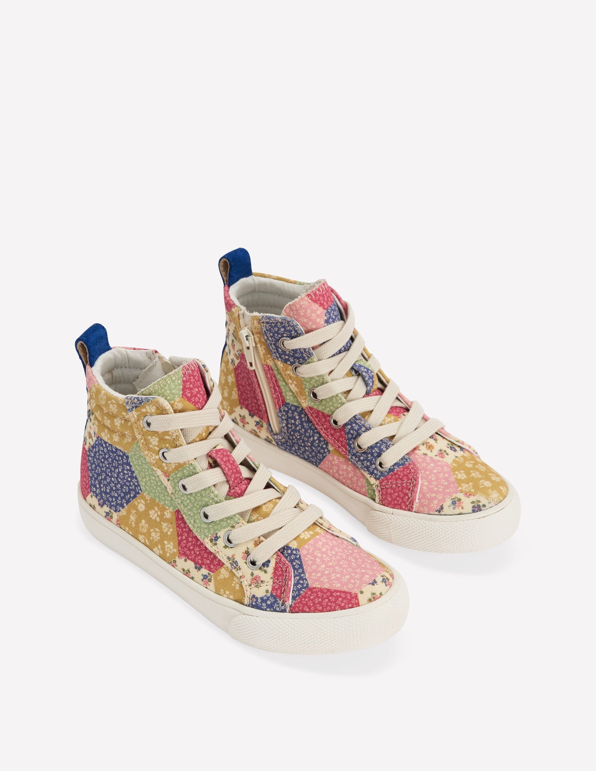 High Tops (Girls)-Patchwork Floral - Image 2
