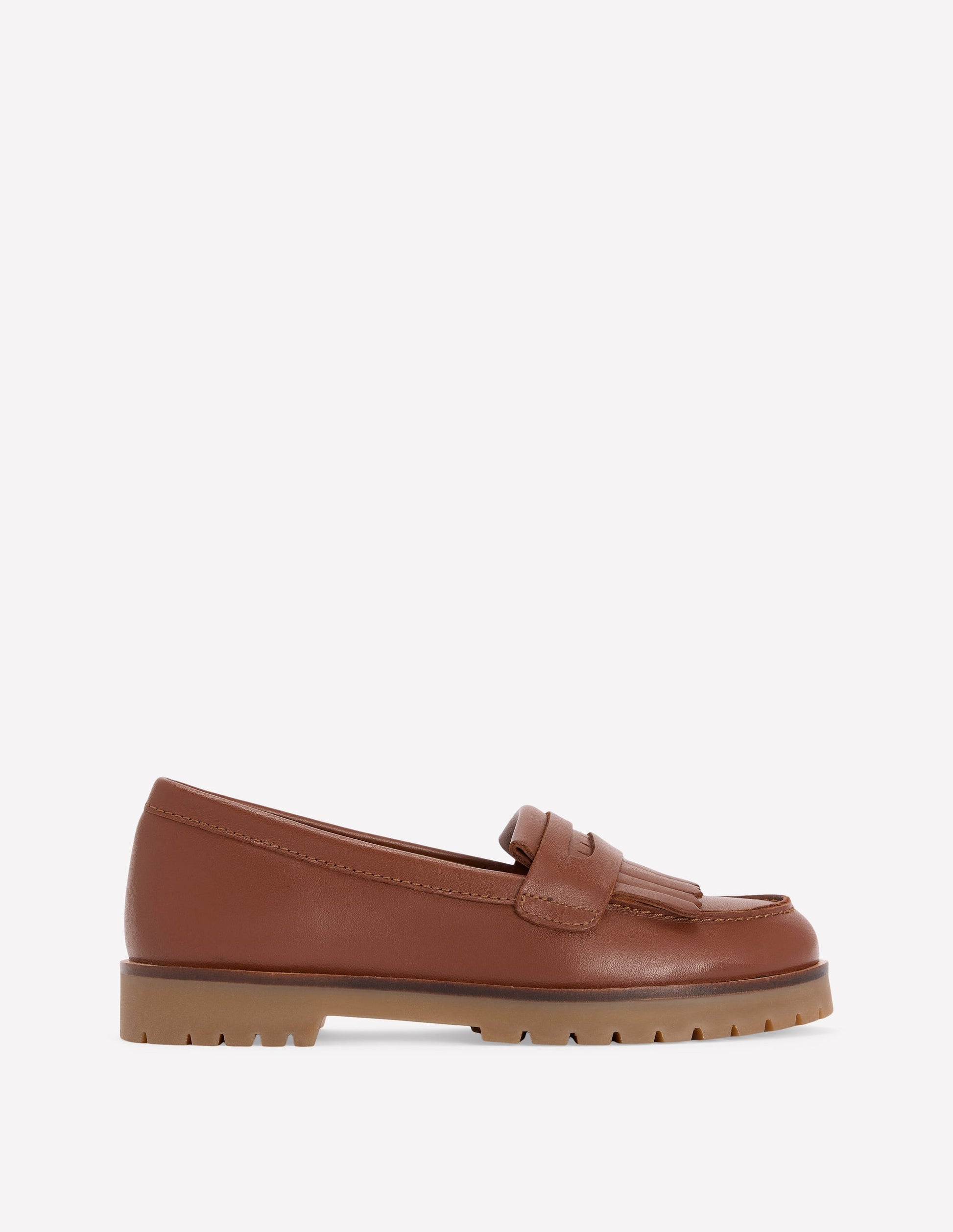 Chunky Loafer-Tan-1