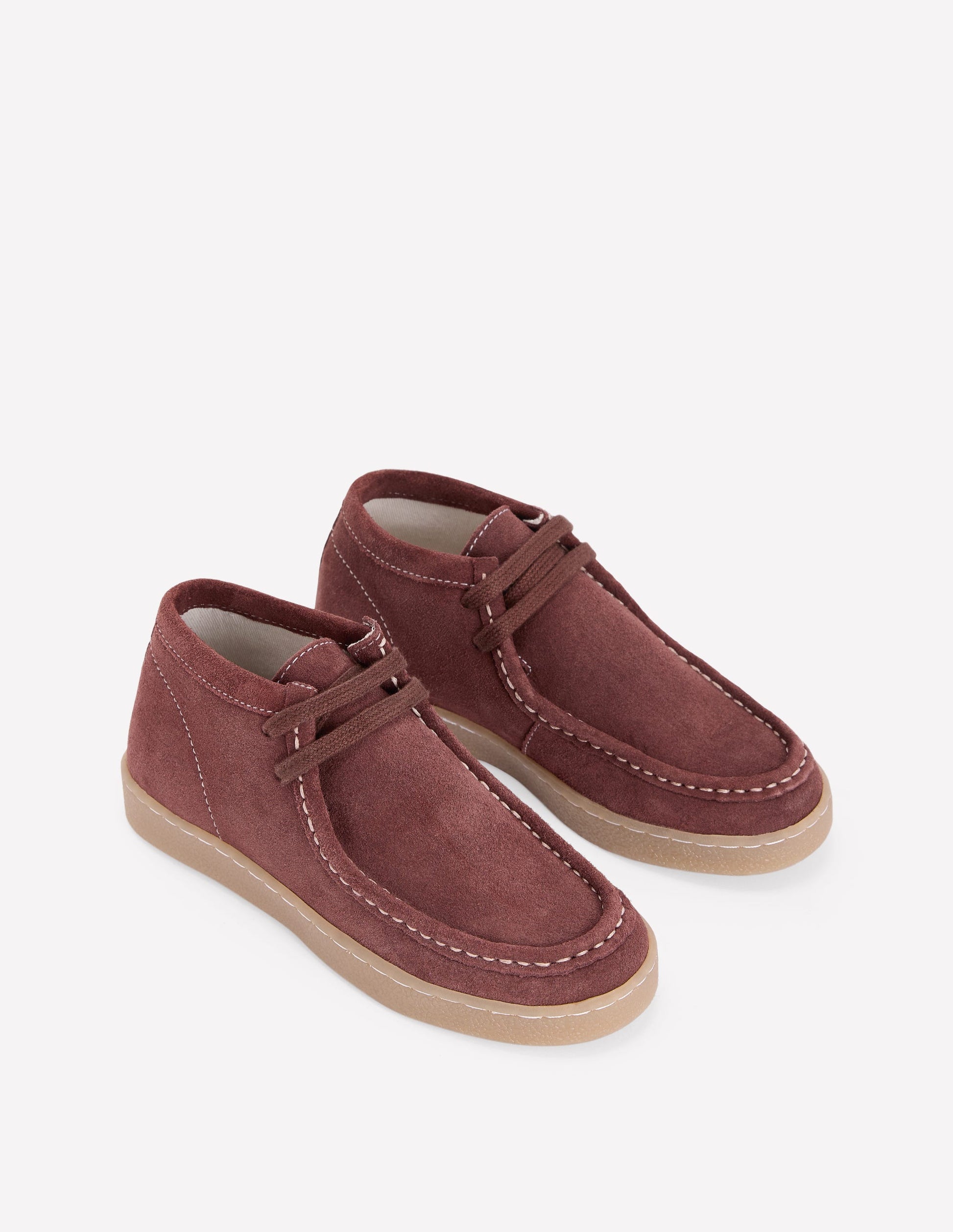Suede Moccasin Shoe-Woodland Brown-3