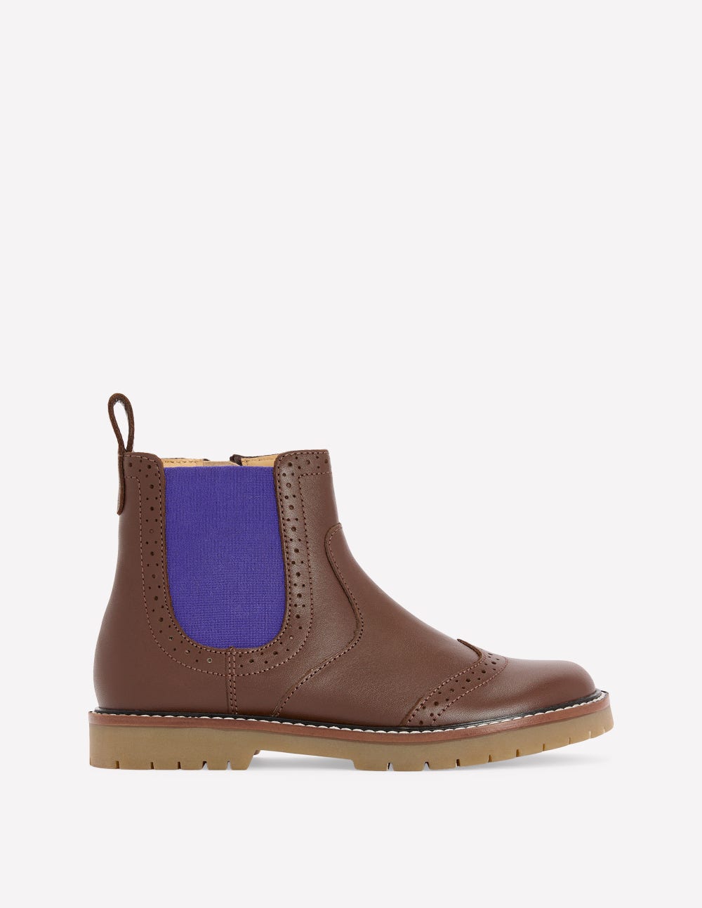 Chelsea Boots (Boys)-Chocolate - Image 1