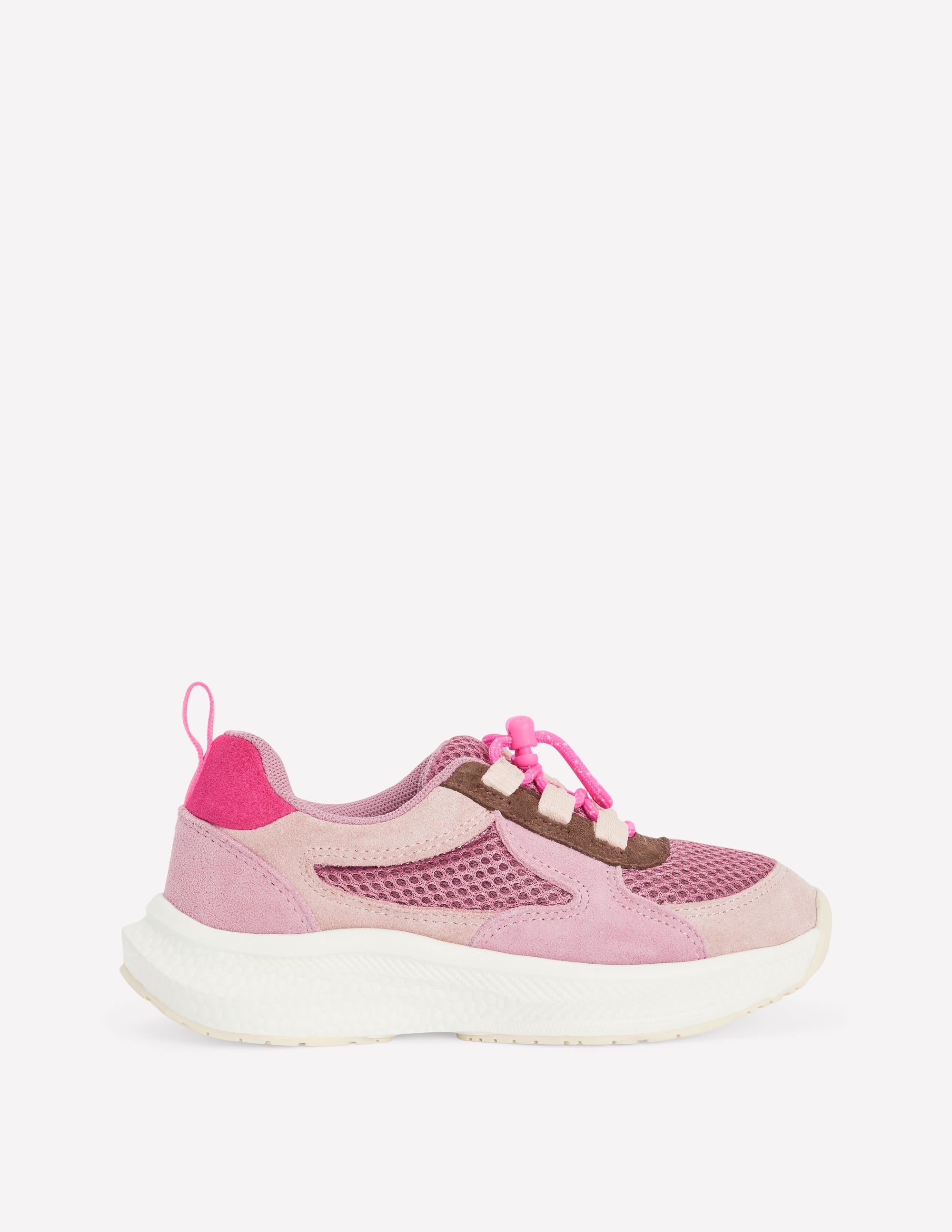 Pink Sporty Trainers-Pink Heather - Image 1