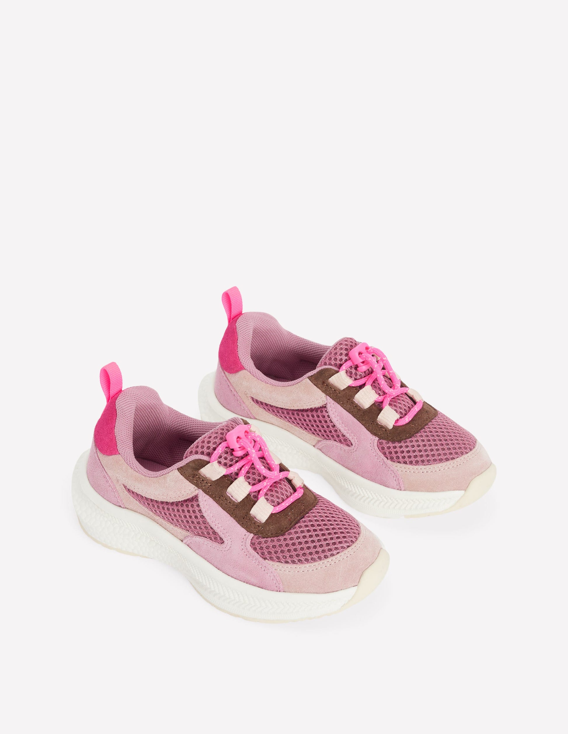 Pink Sporty Trainers-Pink Heather-2
