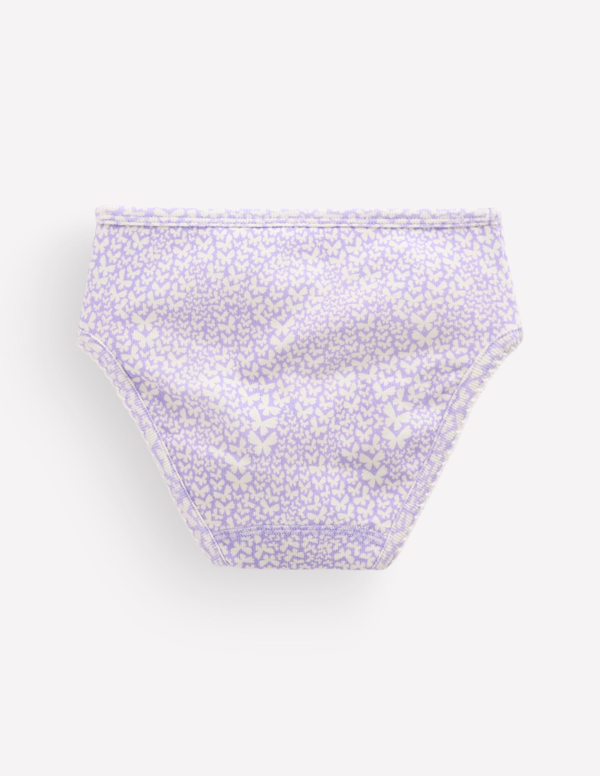 7 Pack Pants-Purple Butterflies - Image 2
