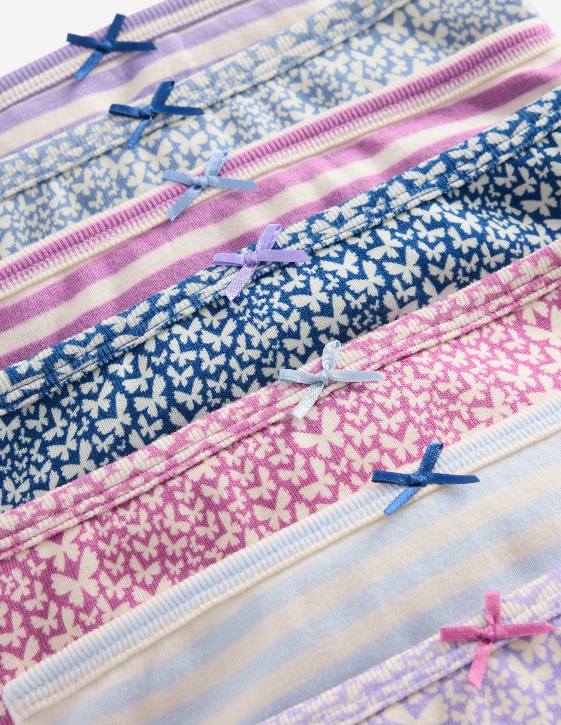 7 Pack Pants-Purple Butterflies-3