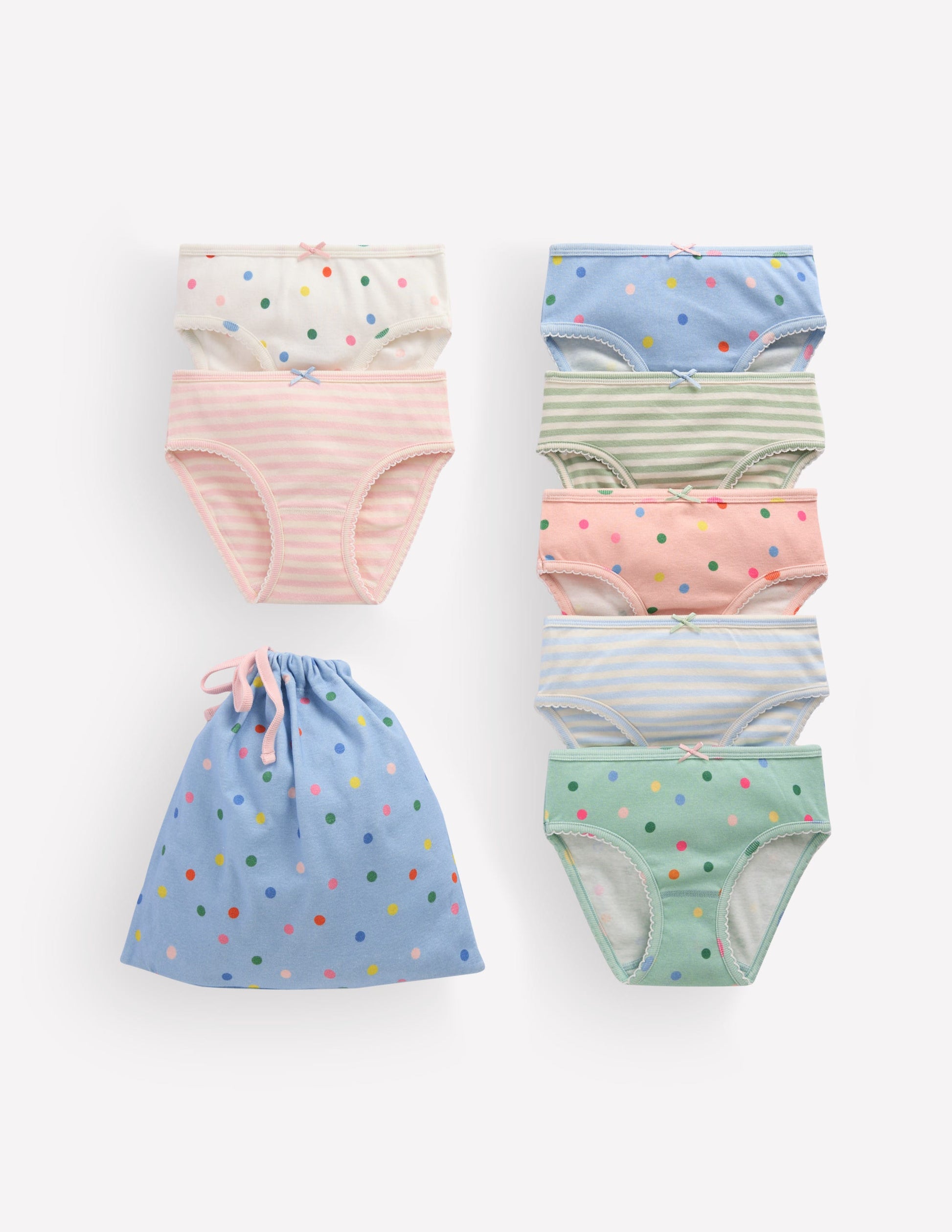 7-pack Pants-Pastel Spots-1