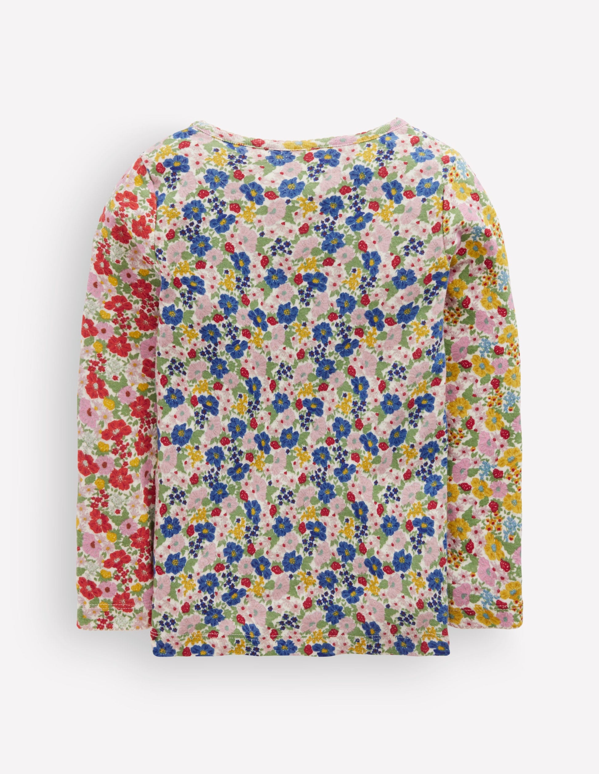 Long Sleeve Pointelle Top-Hotchpotch Floral-2