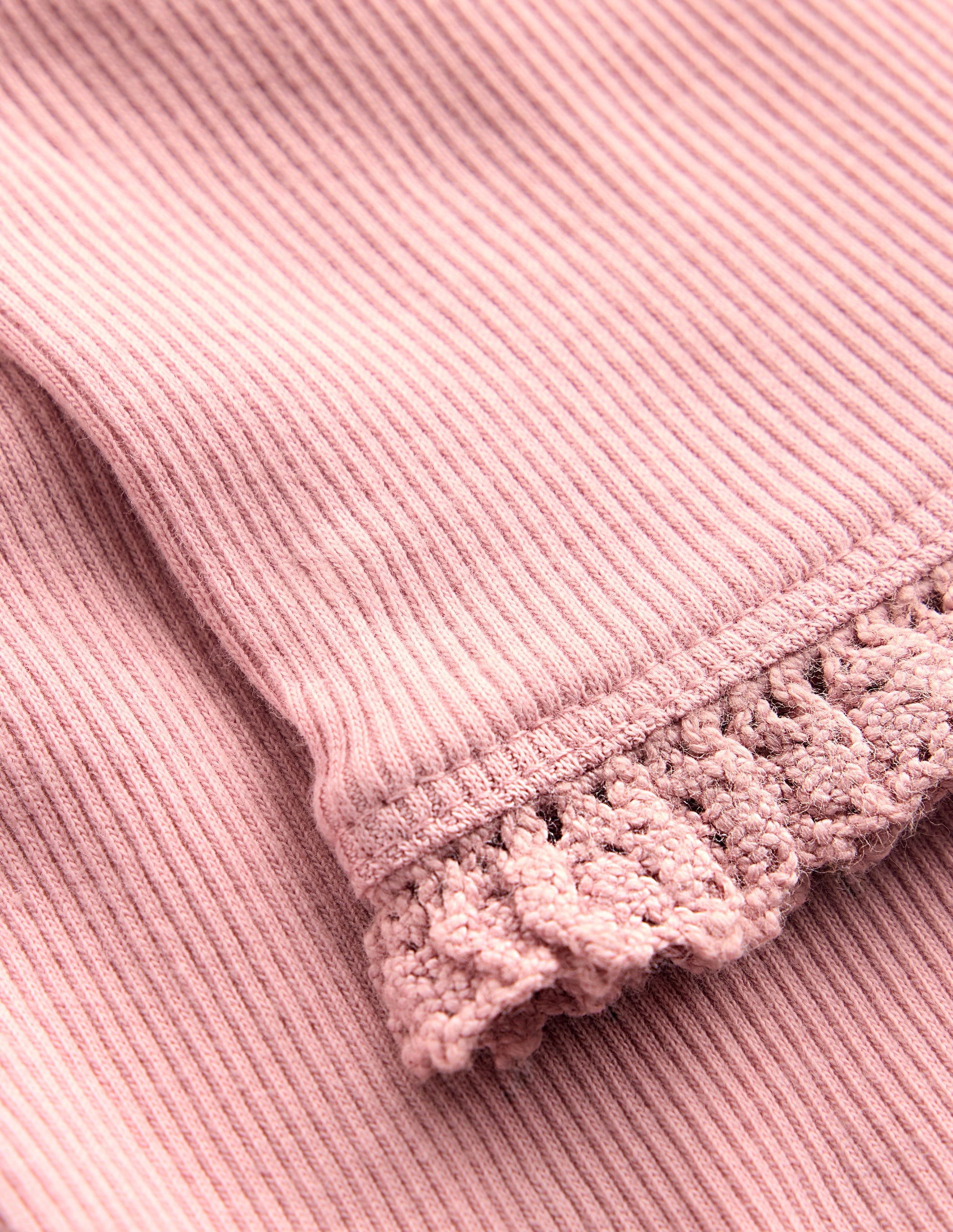 Ribbed Leggings-Vintage Pink - Image 3