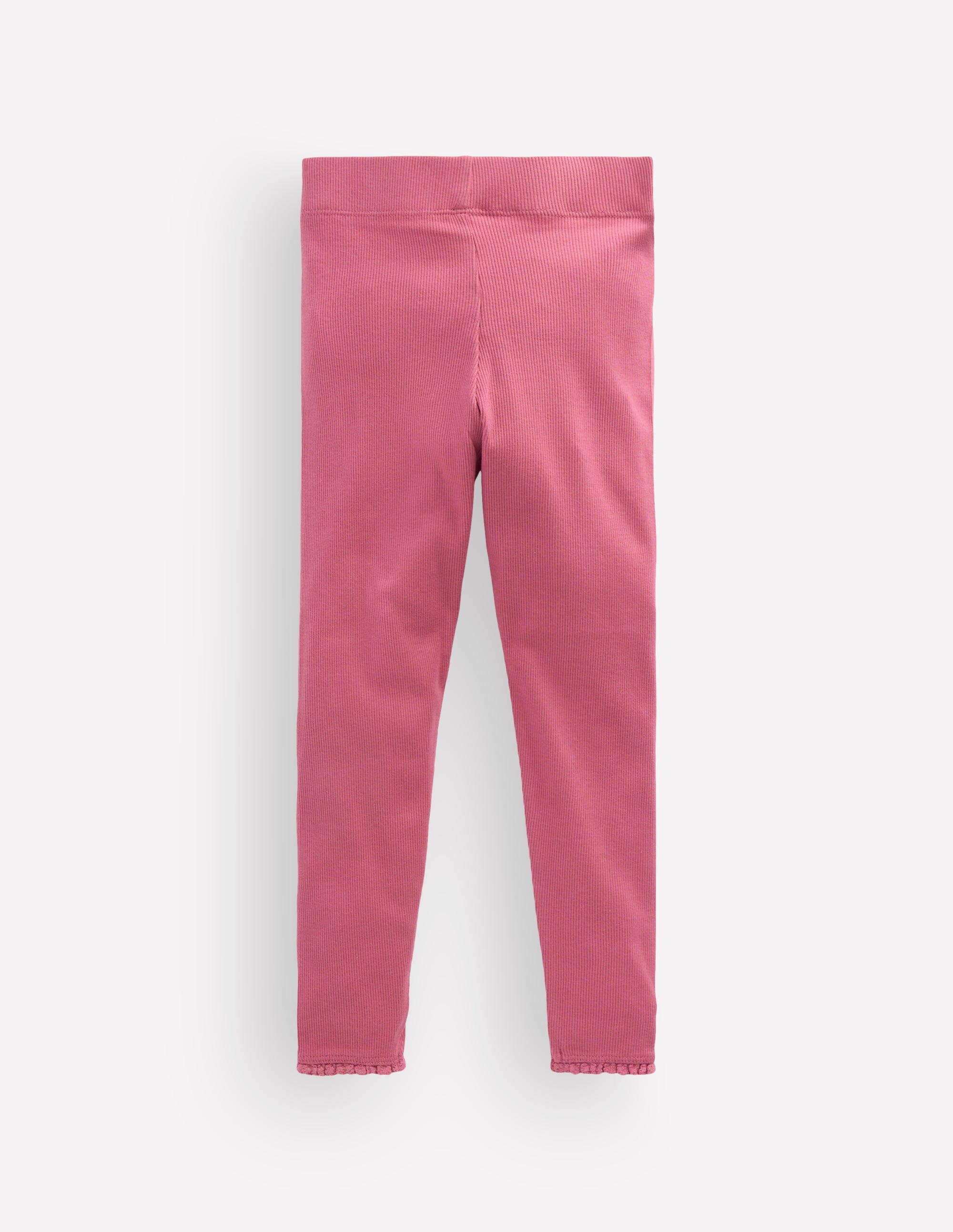Ribbed Leggings-Pink Heather - Image 2
