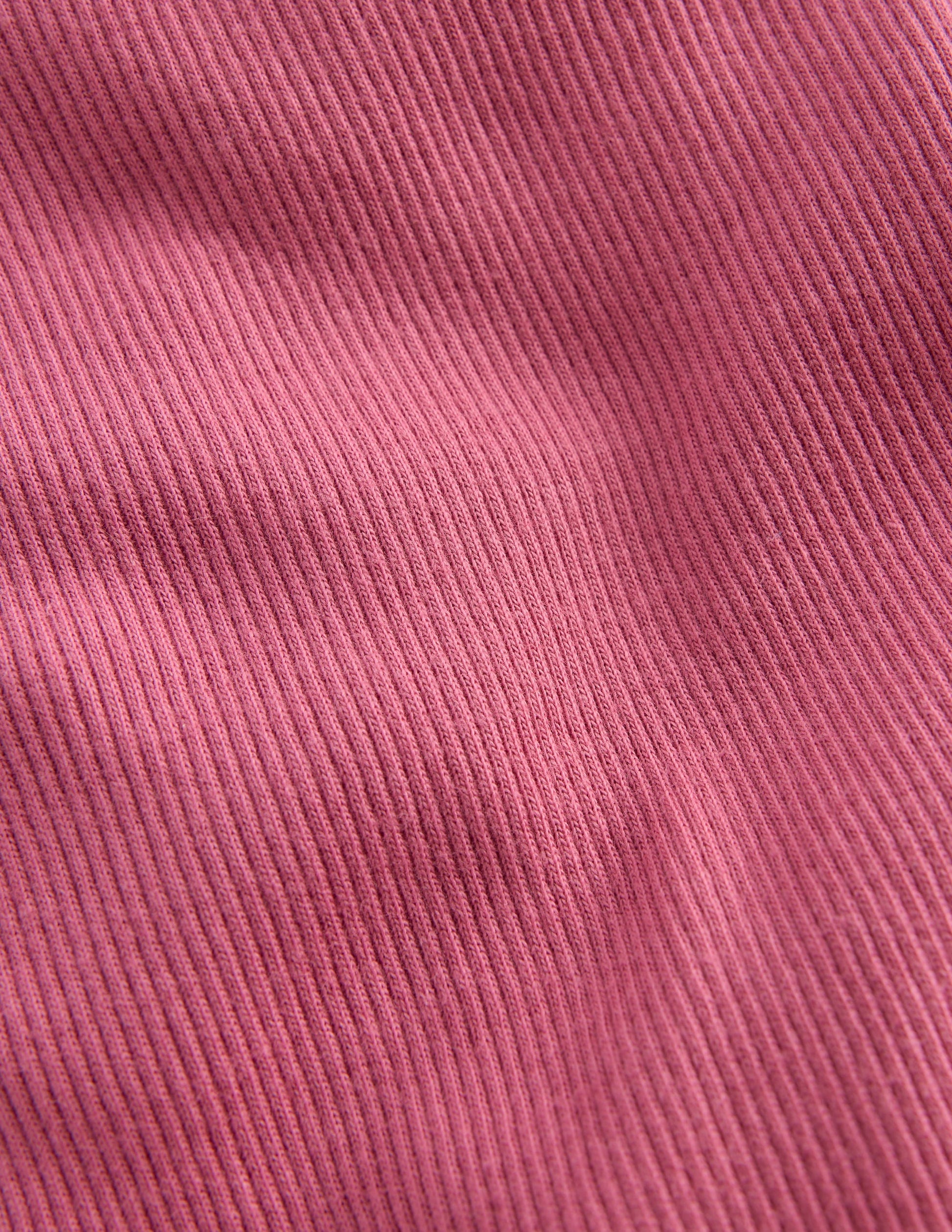 Ribbed Leggings-Pink Heather-3