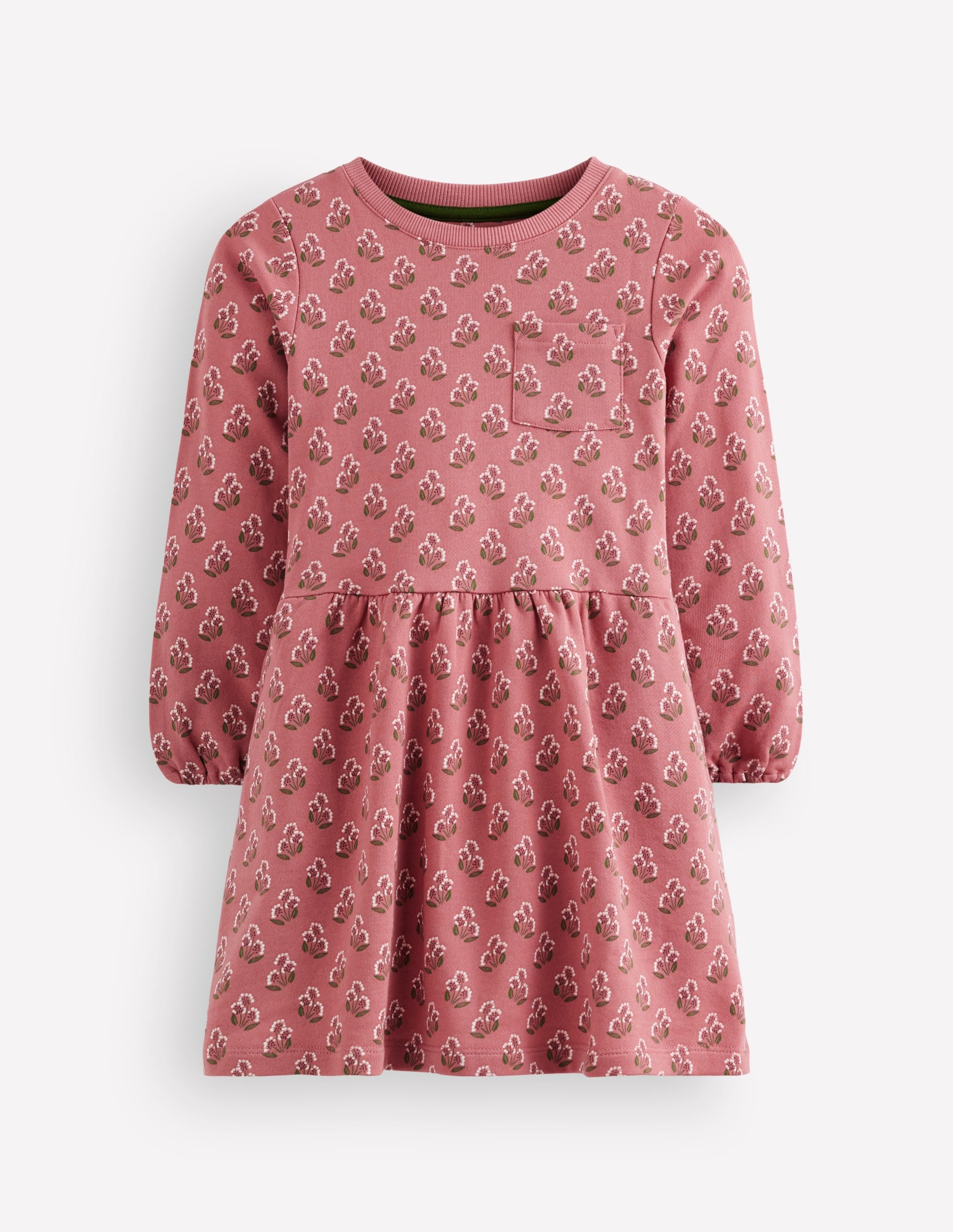 Minna Sweatshirt Dress-Pink Floral - Image 2