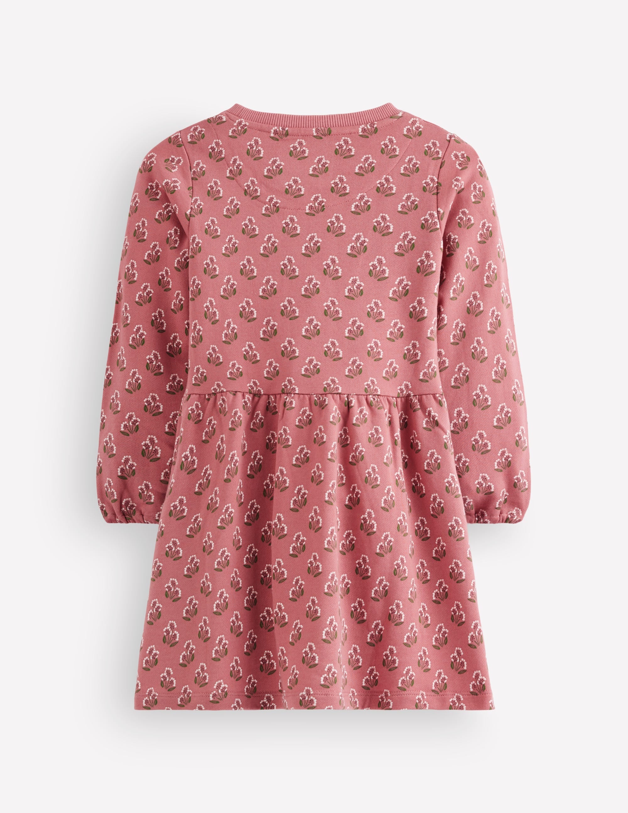 Minna Sweatshirt Dress-Pink Floral - Image 3