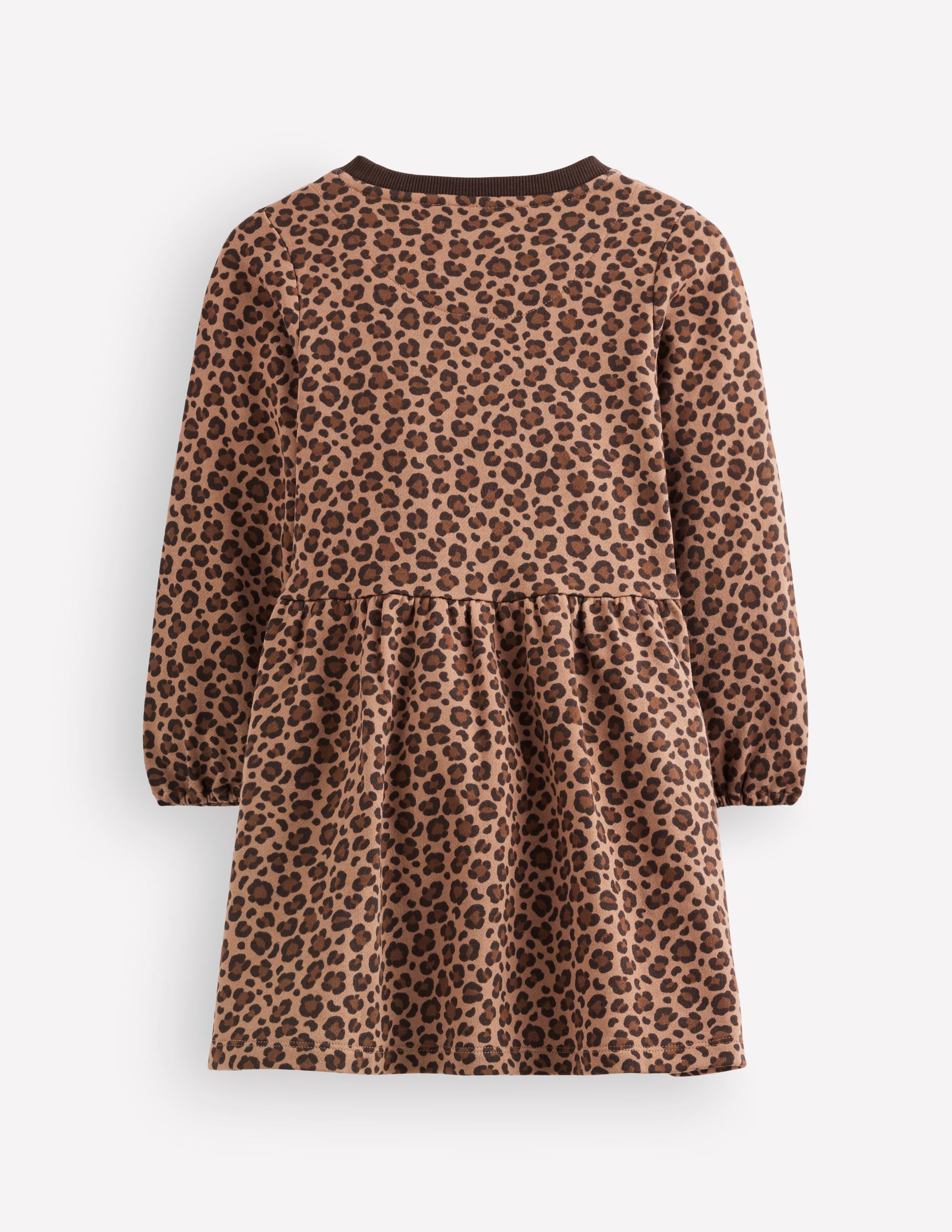 Minna Sweatshirt Dress-Leopard - Image 2