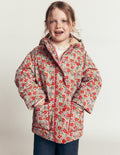 Sherpa Lined Anorak-Soft Cream Garden Flowerbed