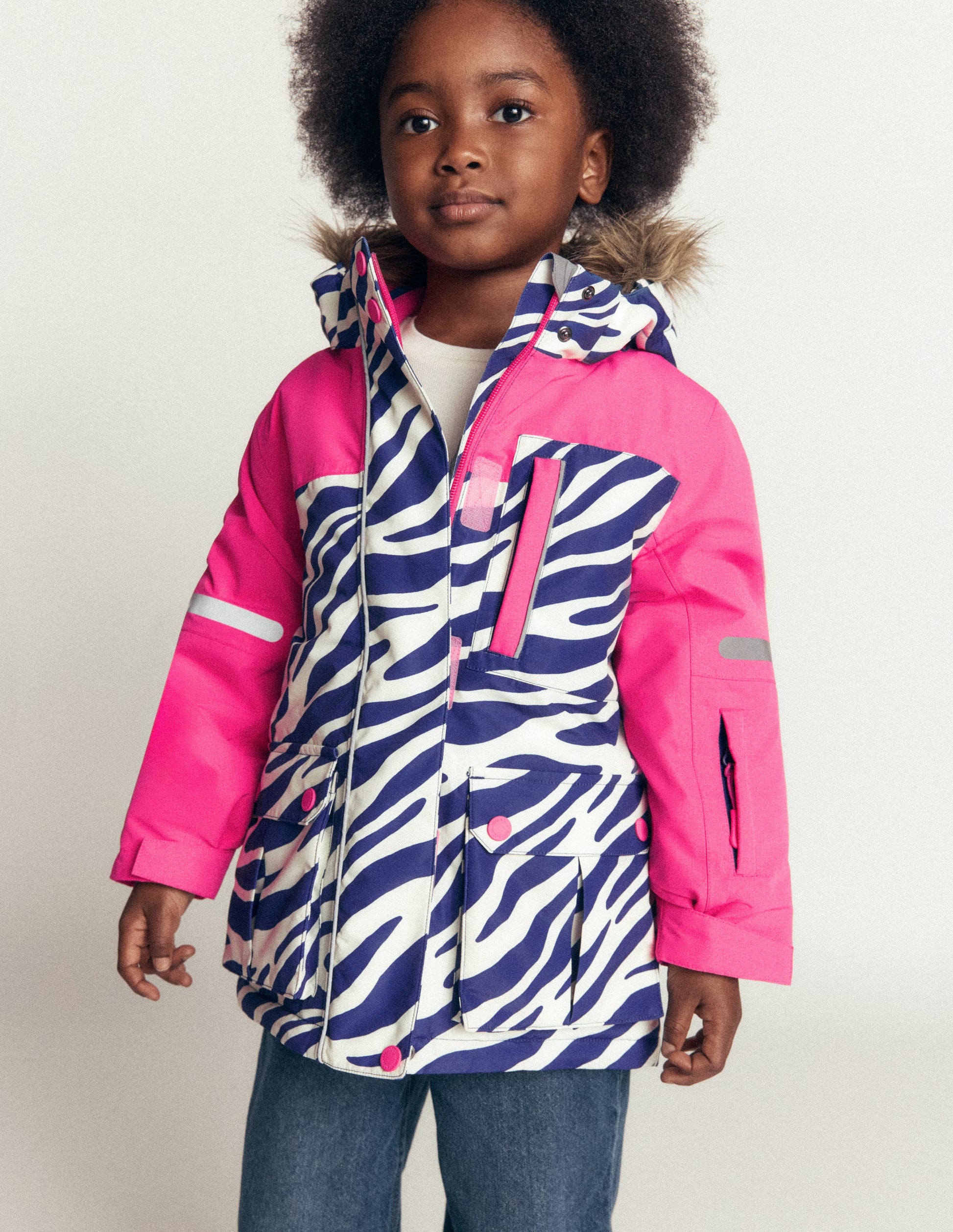 All-Weather Waterproof Coat-Zebra-1